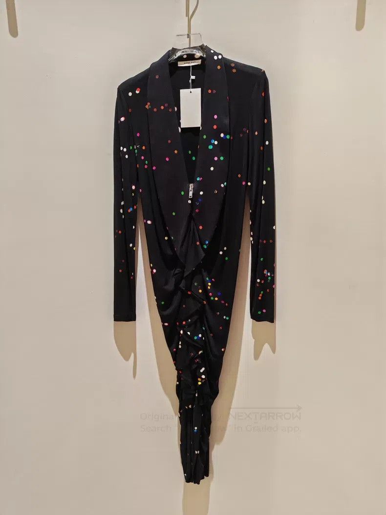 Givenchy Givenchy Colorful Polka Dot High-Density Knit Long-Sleeve Size M / US 6-8 / IT 42-44 - 2 Thumbnail