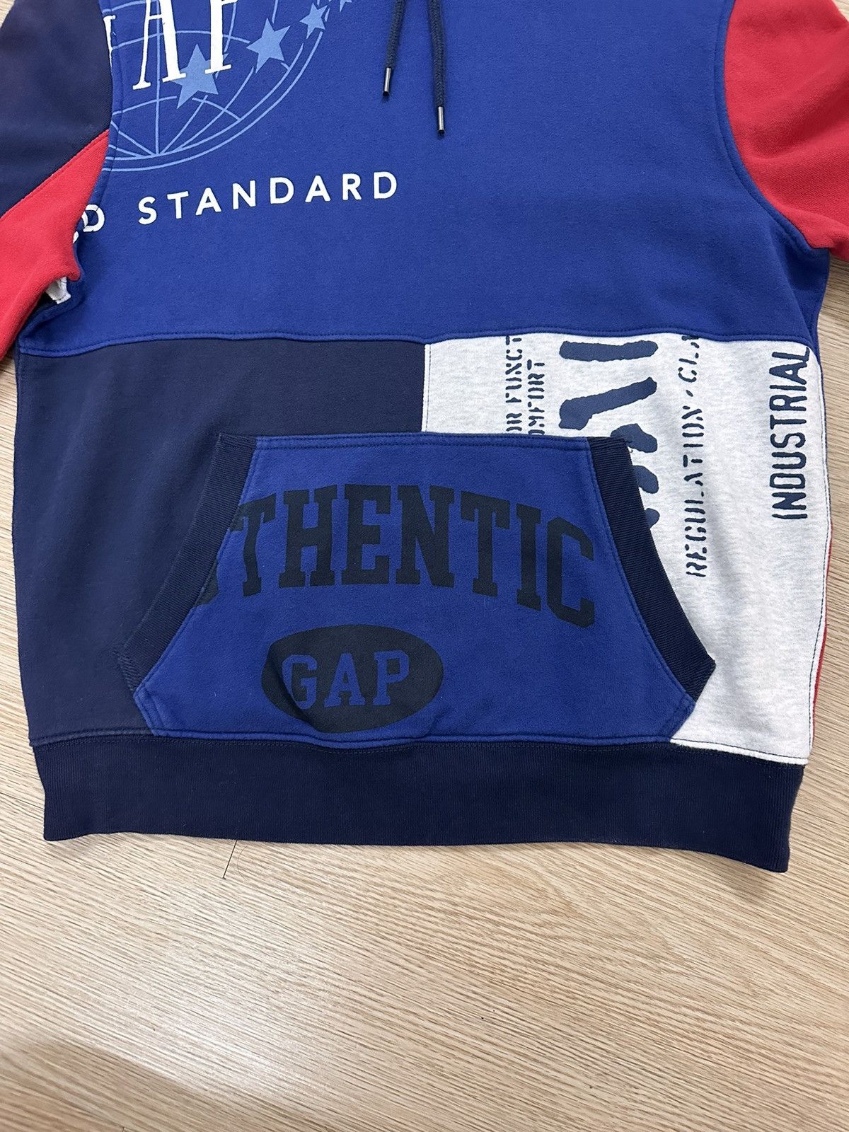 Beauty Beast Very Rare And Beautiful Gap Authentic Patchwork Hoodie Size US M / EU 48-50 / 2 - 7 Thumbnail