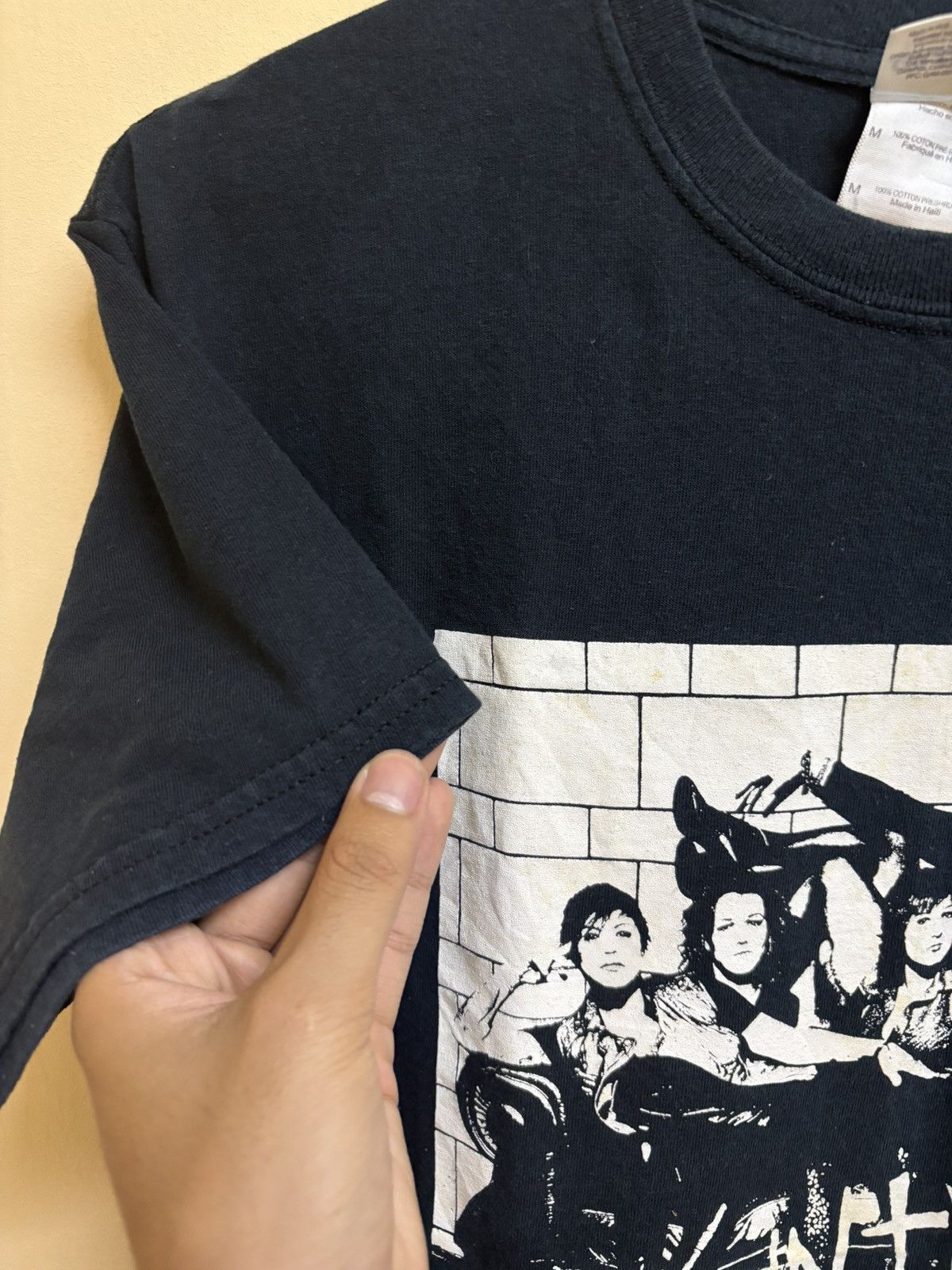 Band Tees Vintage Y2k Hunter Valentine Line Up Band Rock T-Shirt Size US M / EU 48-50 / 2 - 6 Thumbnail