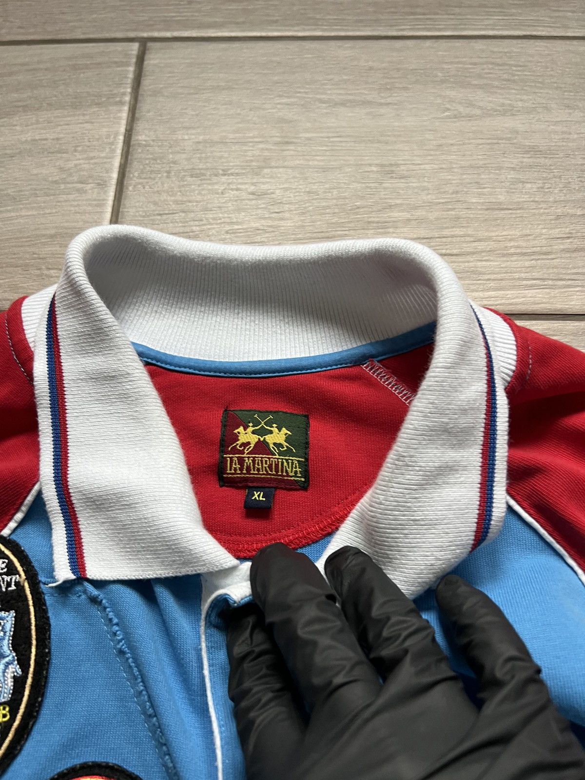 Japanese Brand × Vintage Polo Ralph Lauren Style La Martina Rugby Sweatshirt France Size US XL / EU 56 / 4 - 8 Thumbnail