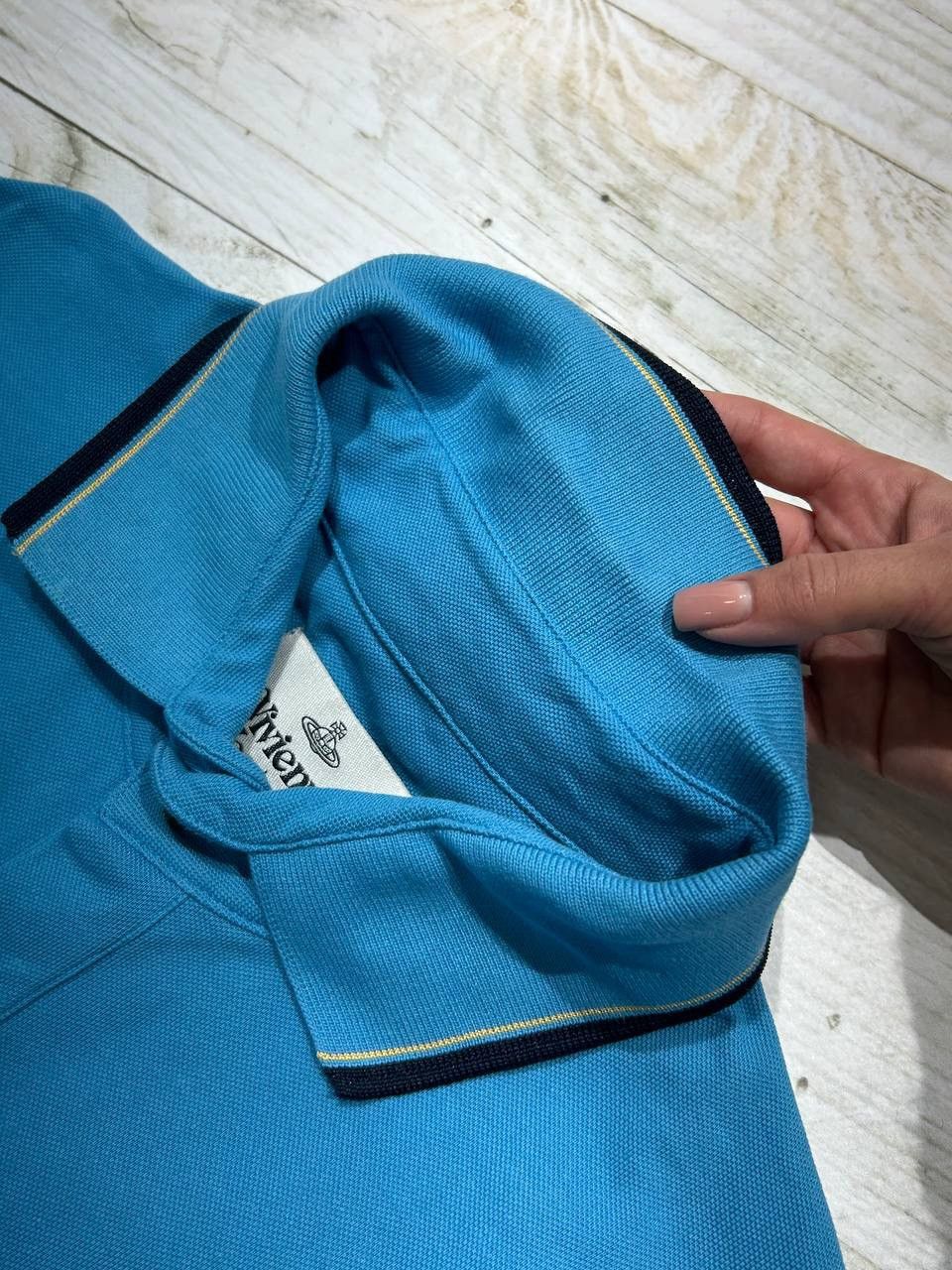 Vivienne Westwood Vivienne Westwood Polo Shirt Long Sleeve Logo Orb Size US L / EU 52-54 / 3 - 5 Thumbnail