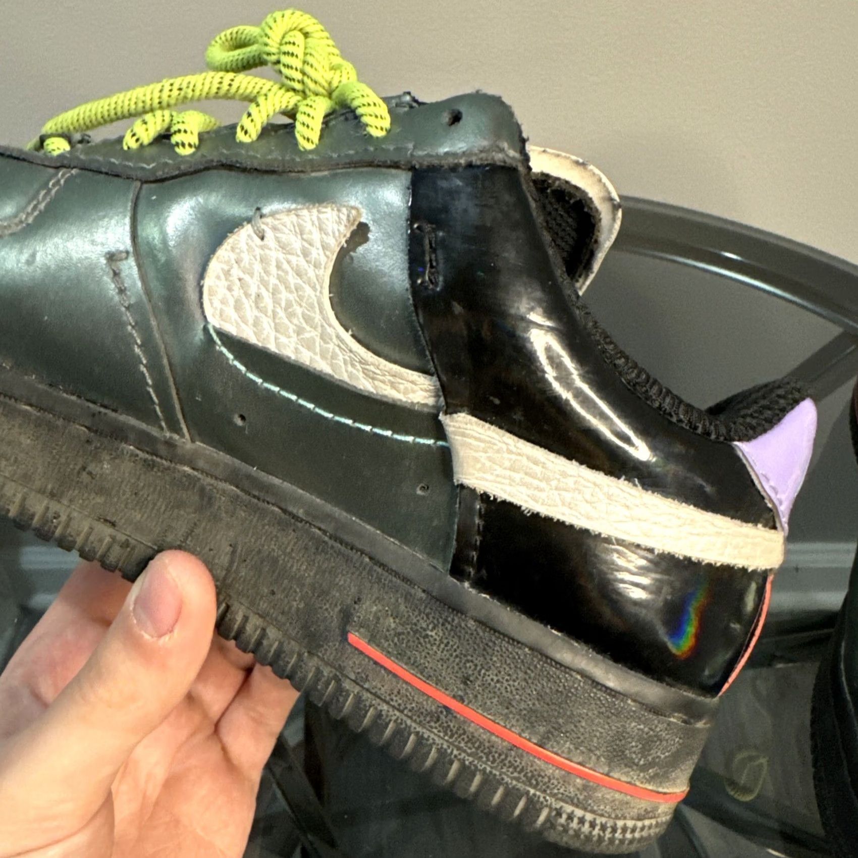 Nike Nike Air Force 1 Vandalized Joker Women’s Size 7 CT7359-001 Pre-Owned Size US 7 / IT 37 - 7 Thumbnail