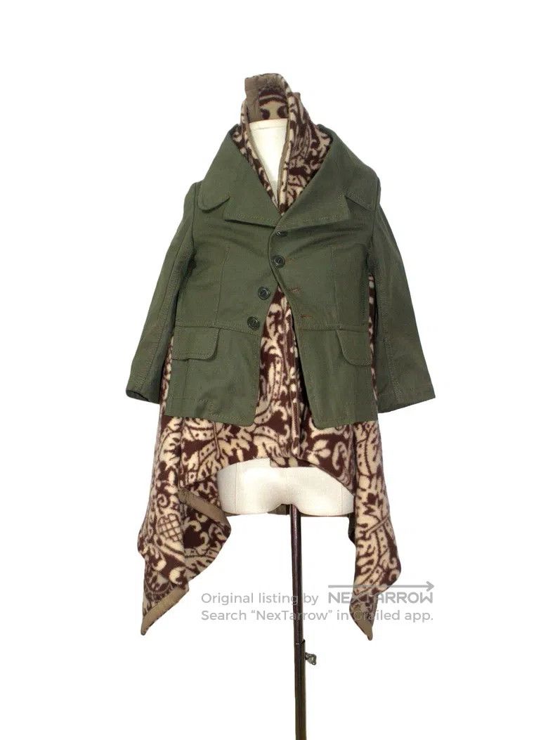Comme des Garcons Comme des Garcons Wool color-block coat Size S / US 4 / IT 40 - 2 Thumbnail