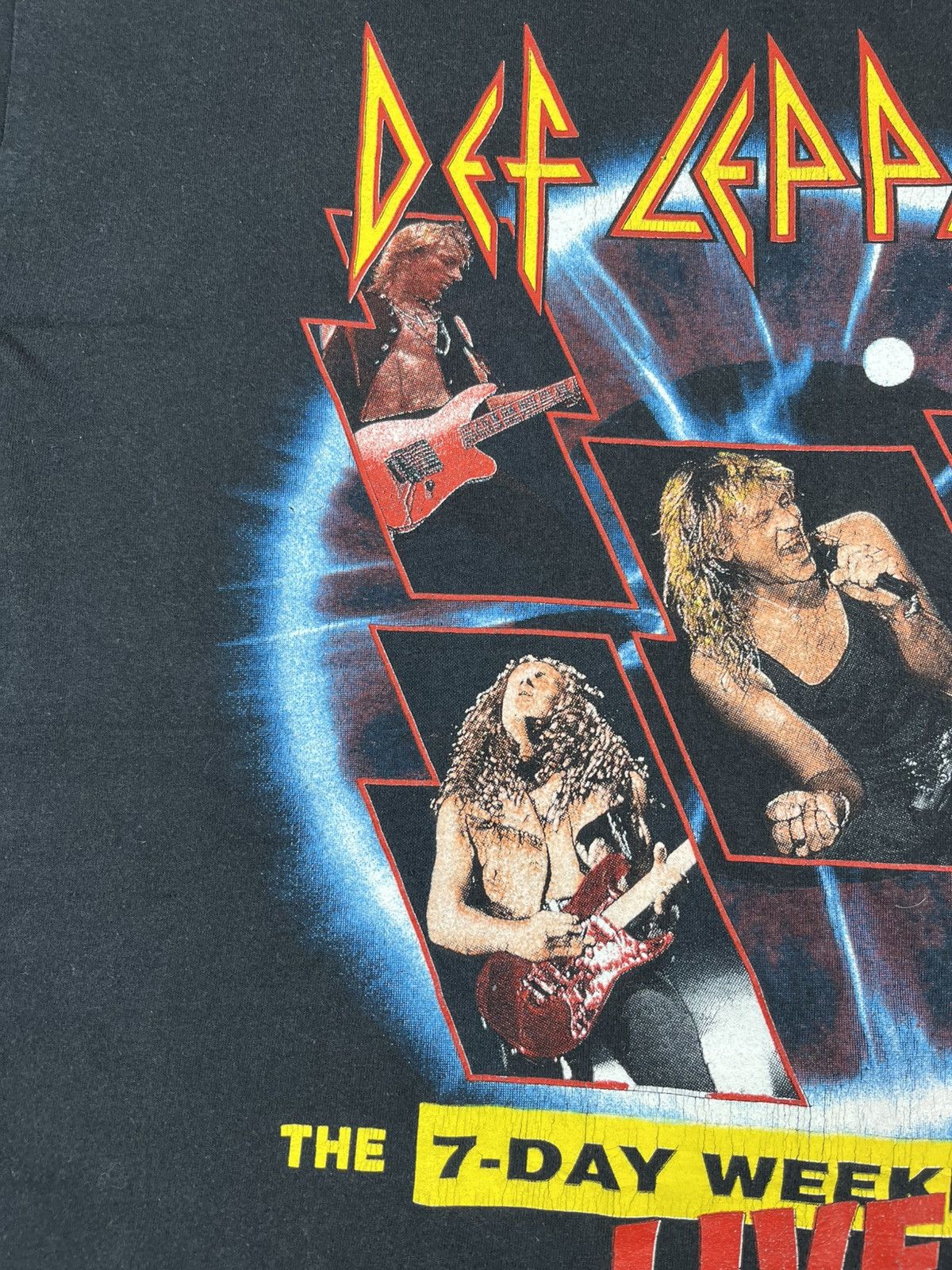 Def Leppard 1993 Def Leopard x 7 Days A Week Size US XL / EU 56 / 4 - 8 Thumbnail