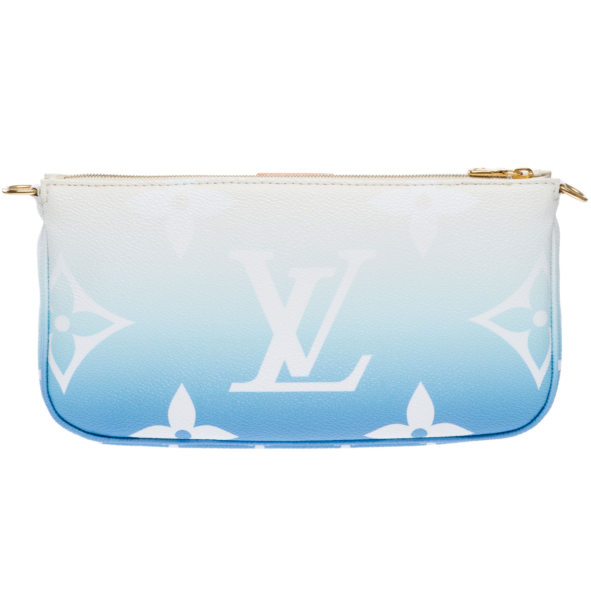 Louis Vuitton LOUIS VUITTON strap bag in Blue Canvas Size ONE SIZE - 9 Thumbnail