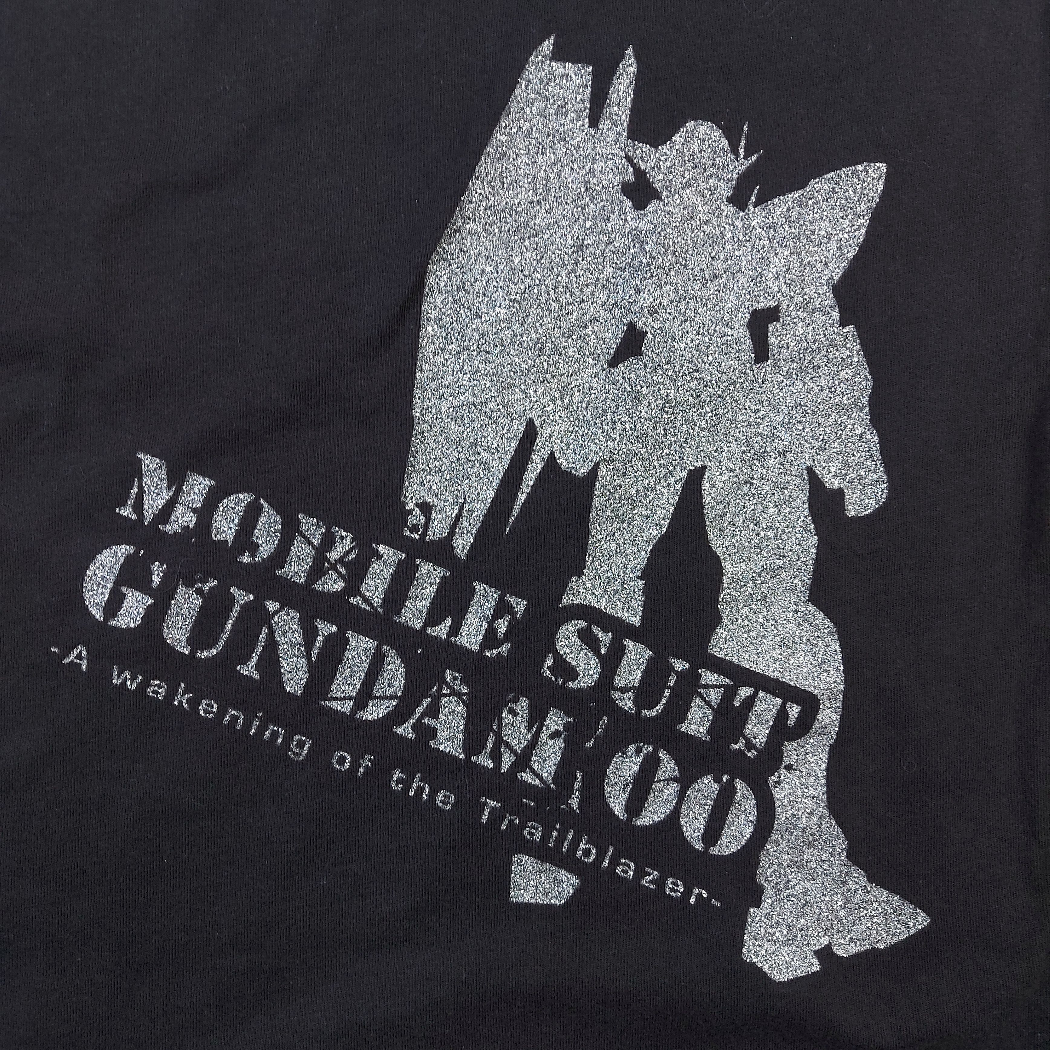 Anime Vintage Y2K Mobile Suit Gundam 00 The Movie Glitter TEE Size US M / EU 48-50 / 2 - 9 Thumbnail