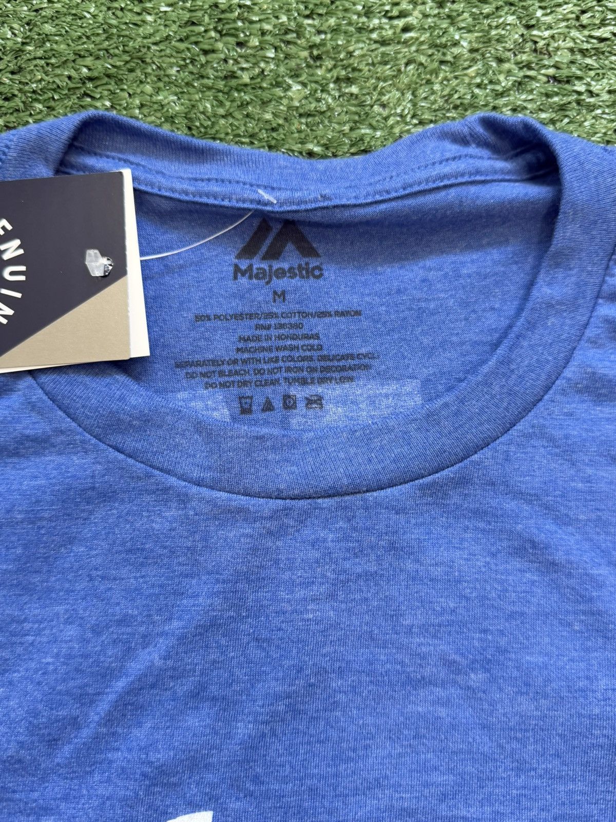 Majestic Majestic Los Angeles Dodgers #17 Shohei Ohtani Men's Blue Size US M / EU 48-50 / 2 - 2 Thumbnail