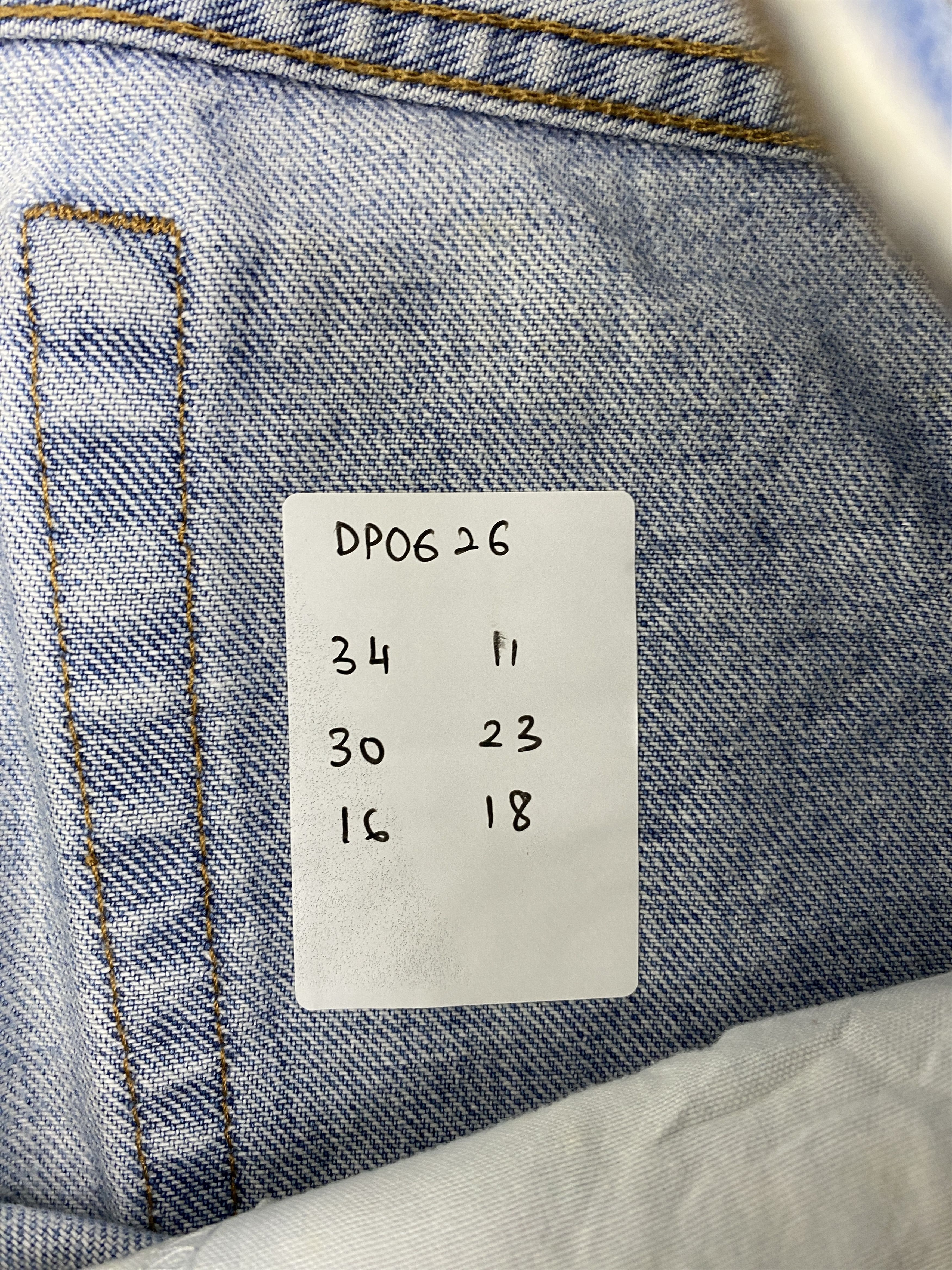 Levi's × Vintage Vintage Levis 516 Faded Blue Denim Size US 34 / EU 50 - 15 Thumbnail