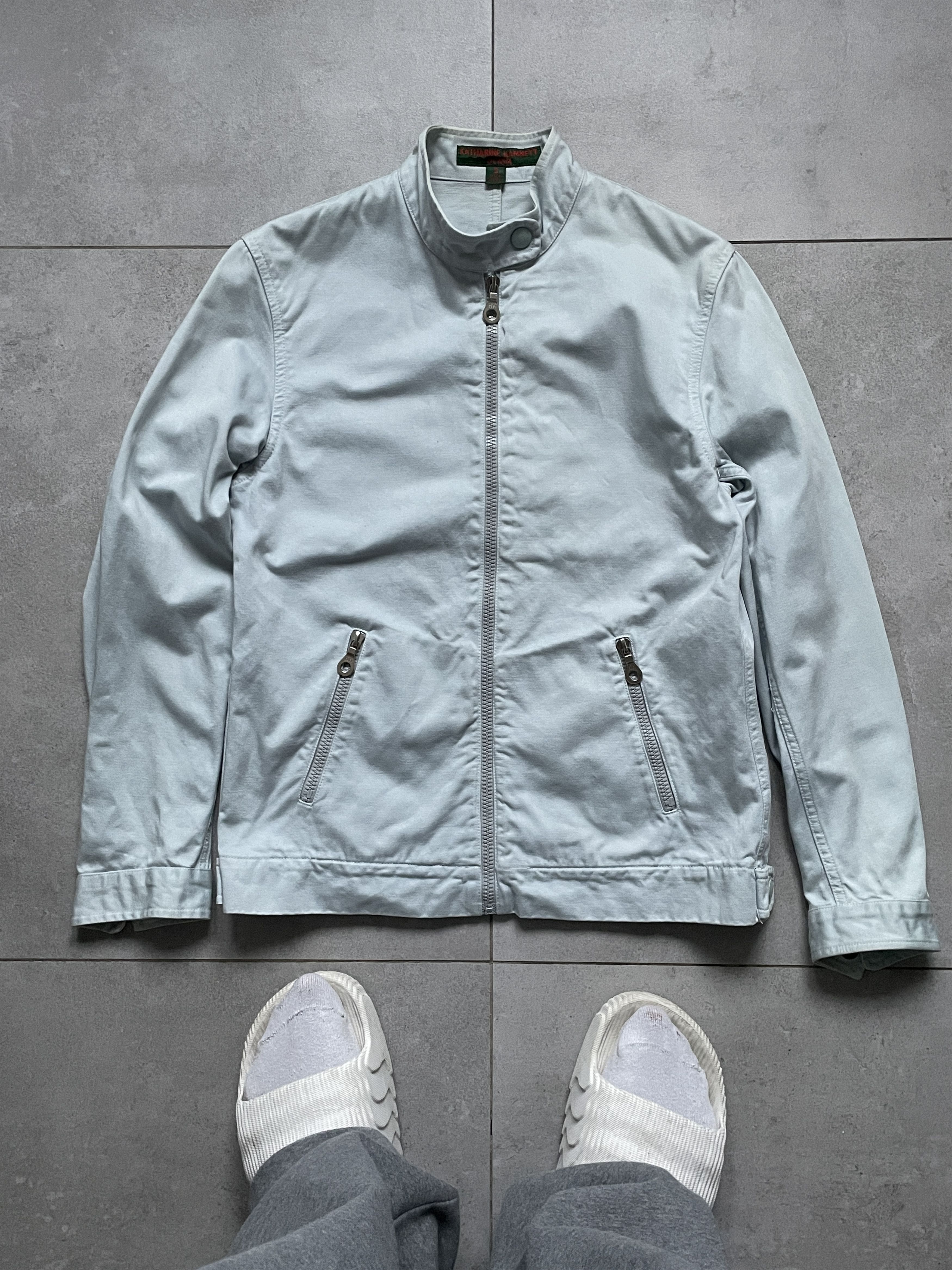 Katharine Hamnett London Y2K KATHARINE HAMNETT LONDON BABY BLUE OVERSIHR DENIM JACKET Size US S / EU 44-46 / 1 - 1 Thumbnail