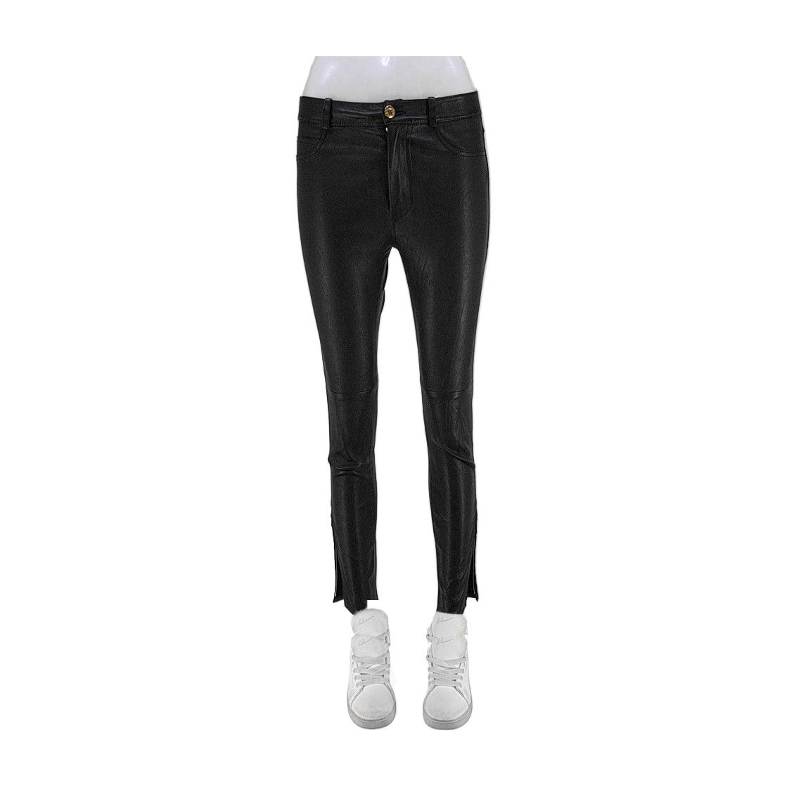 Louis Vuitton Louis Vuitton Lambskin Leather Pants Size 34 Size 25" / US 0 / IT 36 - 1 Thumbnail