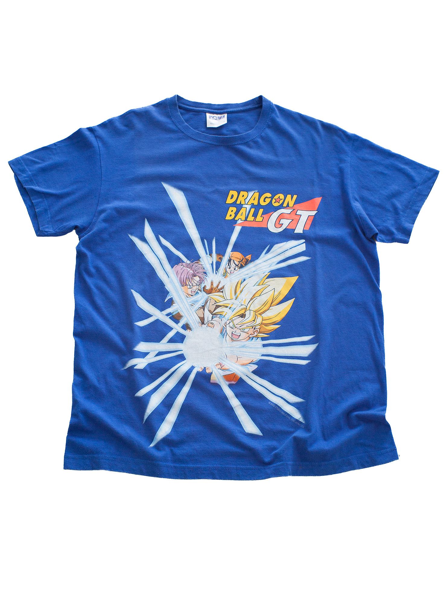 Cartoon Network Vintage 00s Dragon Ball GT Anime Euro Promo T-Shirt Size US M / EU 48-50 / 2 - 2 Thumbnail