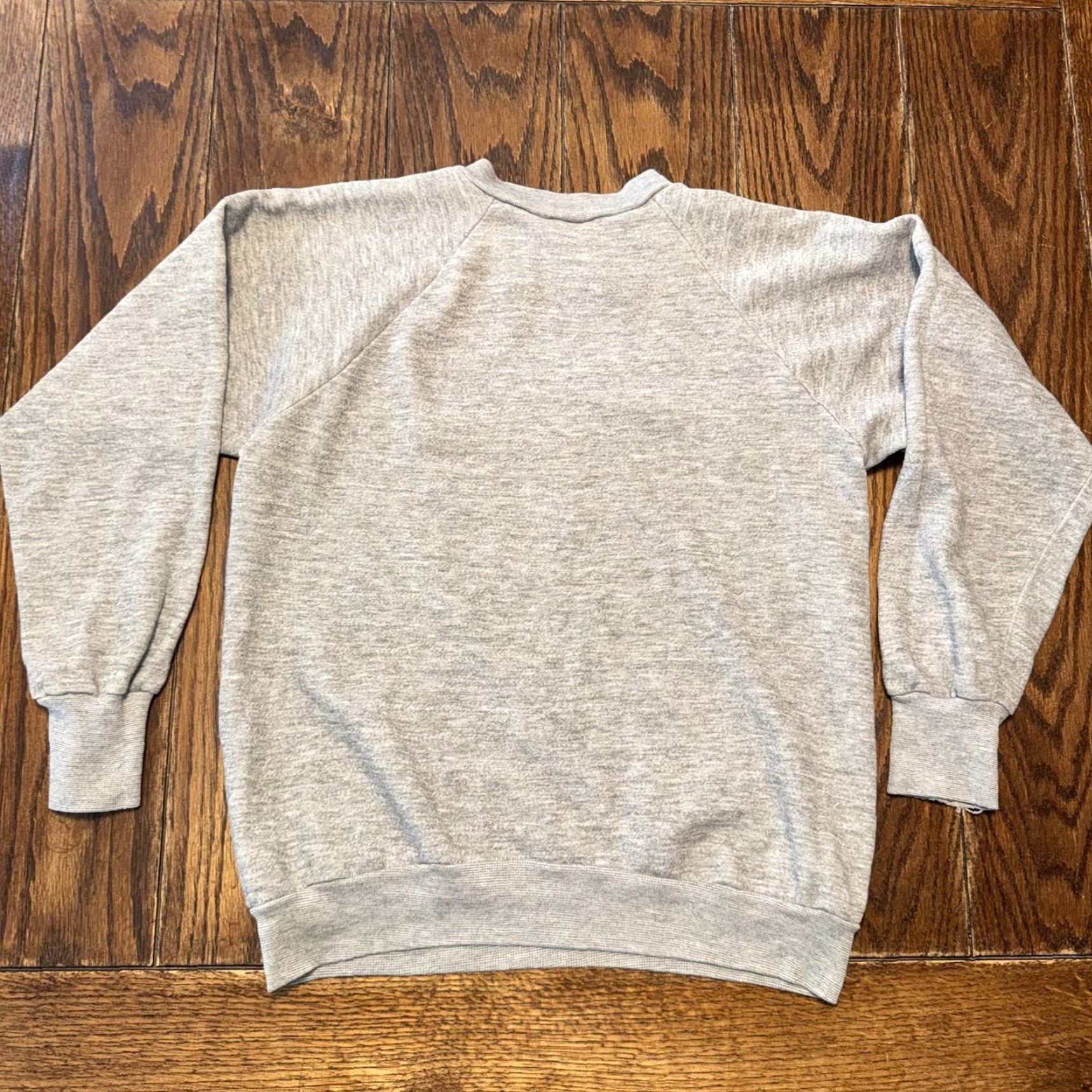 Vintage VINTAGE Healthknit Sweatshirt Beale St. Memphis 80s Home of the Blues Unisex Adults Gray M Crew Neck Pullover Graphic Print Long Sleeve Size US M / EU 48-50 / 2 - 6 Thumbnail