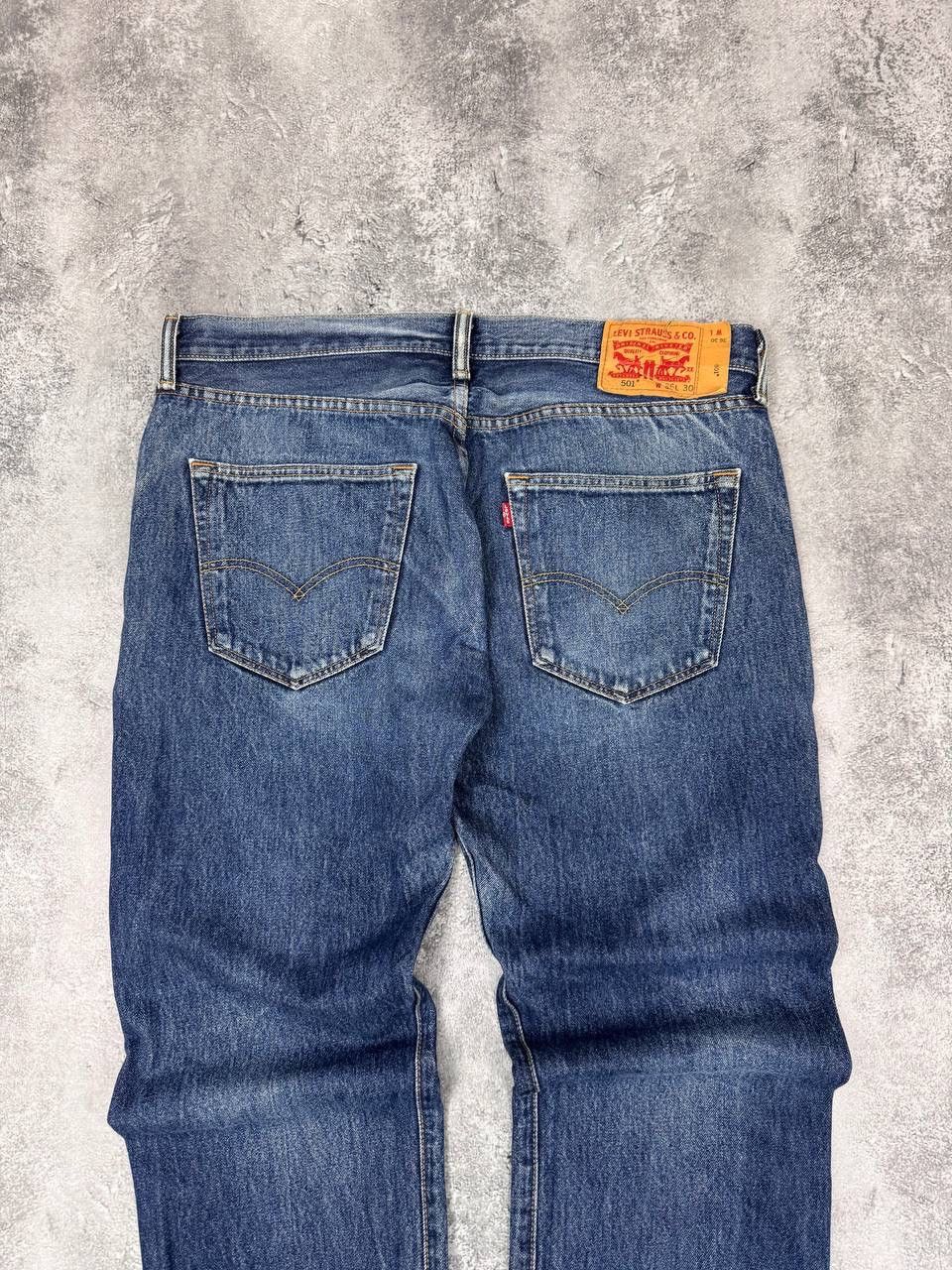 Levi's Vintage Levis 501 Blue Denim Pants Jeans Size US 36 / EU 52 - 3 Thumbnail