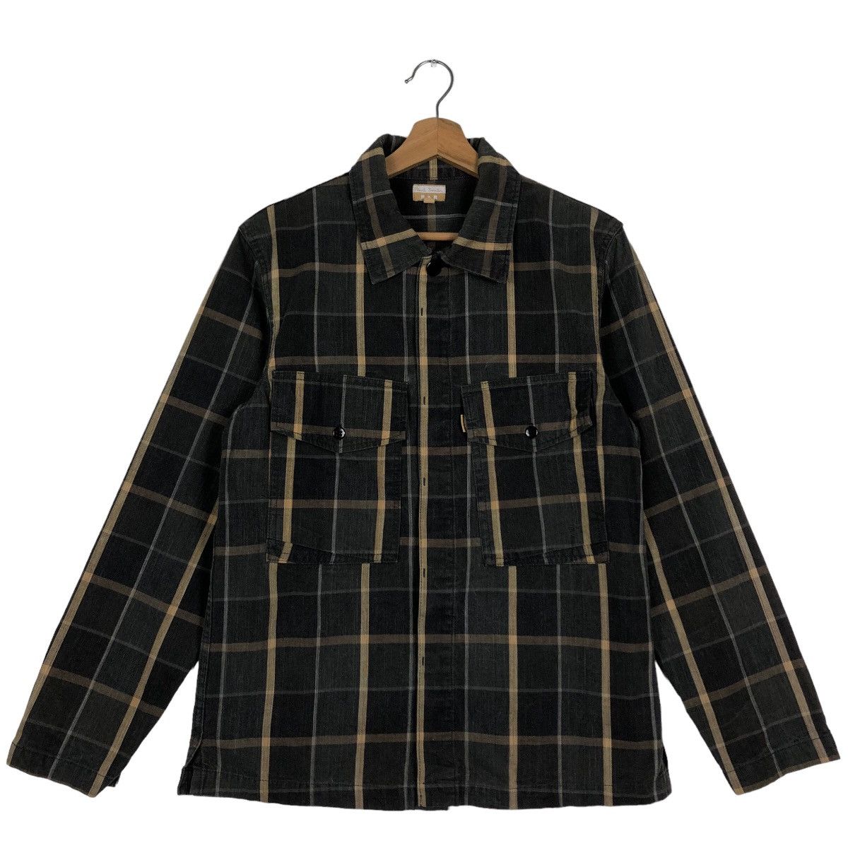 Japanese Brand 🔥Vintage Chore Jacket Paul Smith Tartan Design Punk Style Size US M / EU 48-50 / 2 - 1 Thumbnail