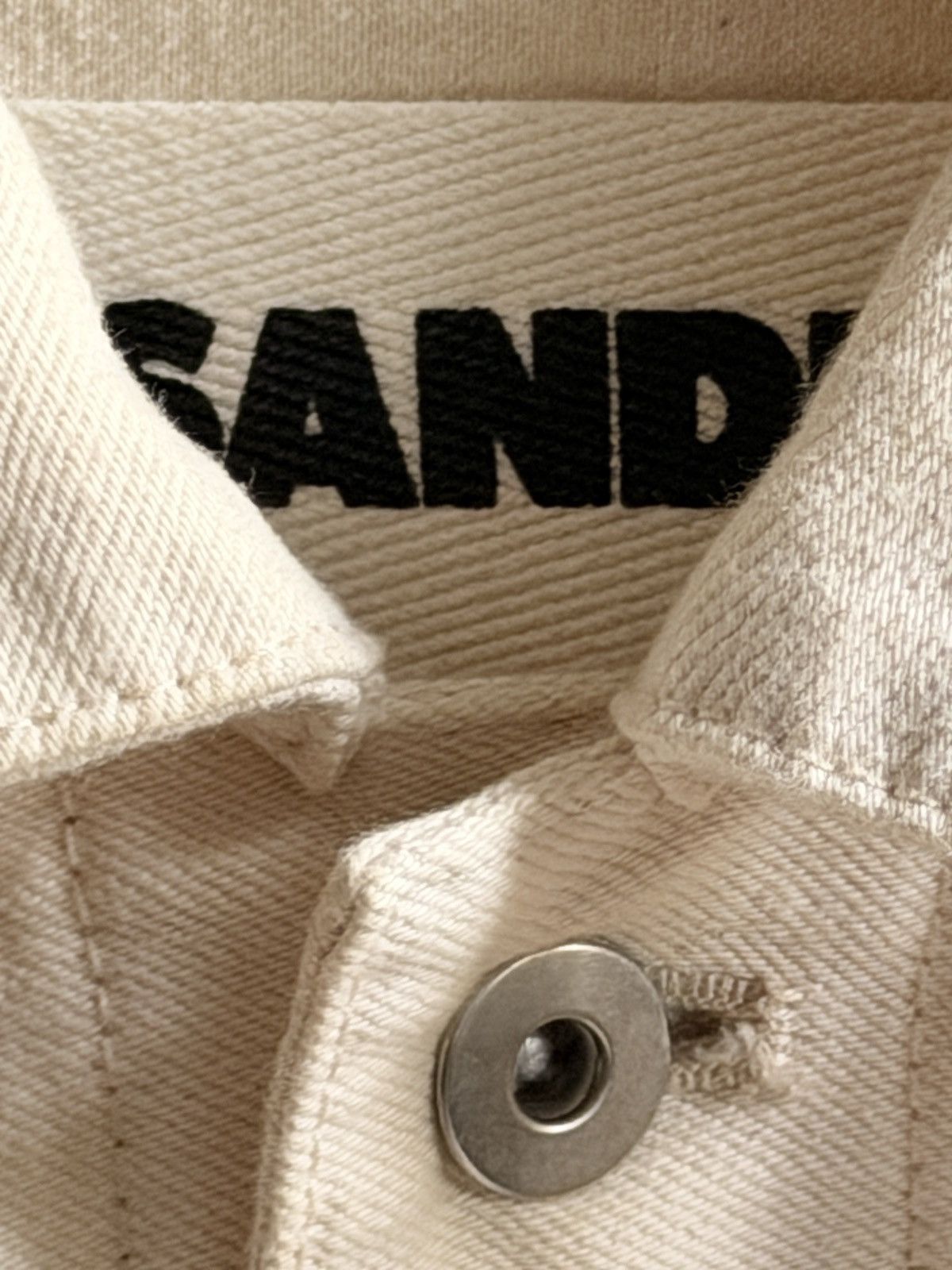 Jil Sander Jil Sander + Ecru Denim Chore Coat Jacket Size US S / EU 44-46 / 1 - 5 Thumbnail