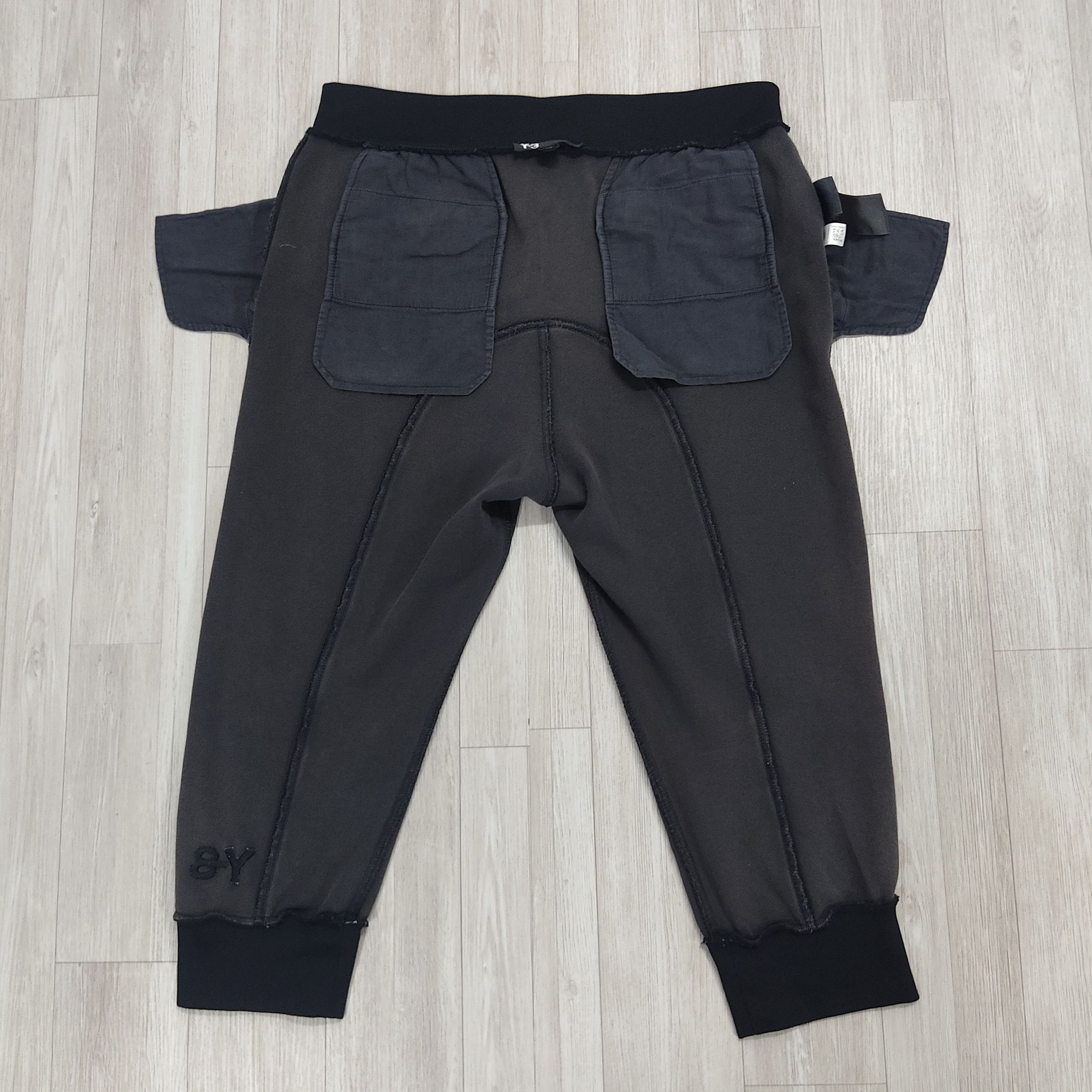 Adidas Y-3 ADIDAS YOHJI YAMAMOTO 3/4 Jogger Pants Size US 34 / EU 50 - 17 Thumbnail