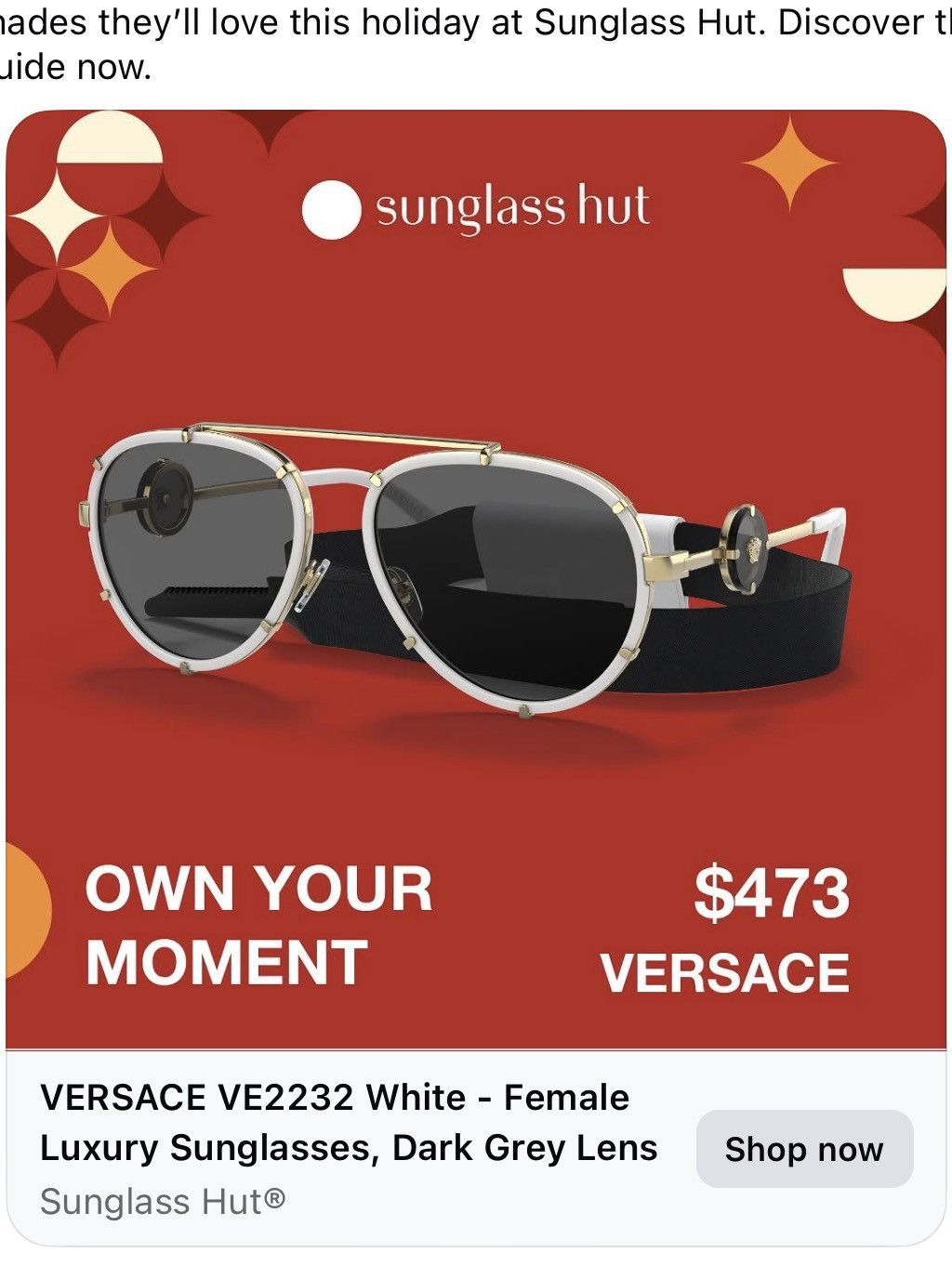 Versace Versace Luxury Sunglasses VE2232, Runway Size ONE SIZE - 8 Thumbnail