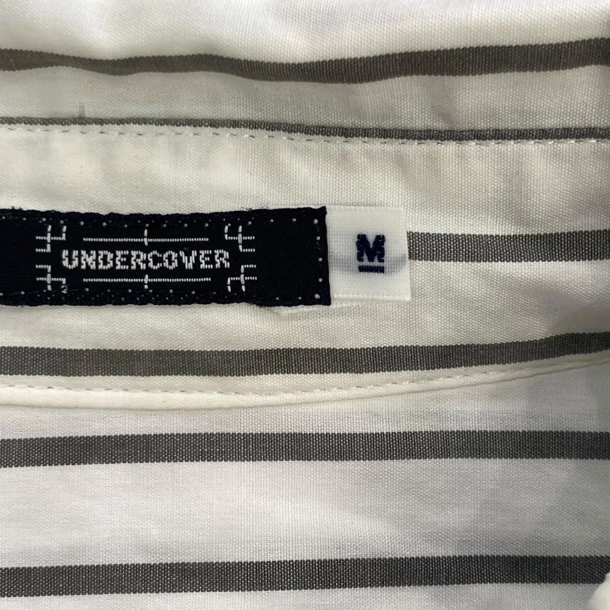 Undercover AW01 "D.A.V.F." Patchwork Long Sleeve Shirt Size US M / EU 48-50 / 2 - 6 Thumbnail