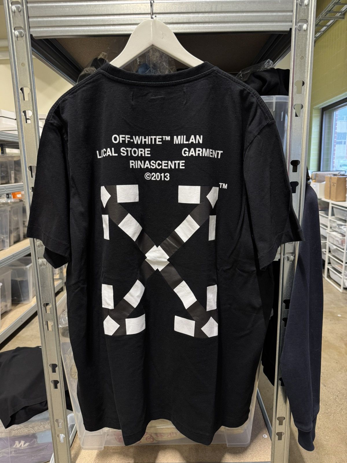 Off-White Milan Store Exclusive T-Shirt NEW