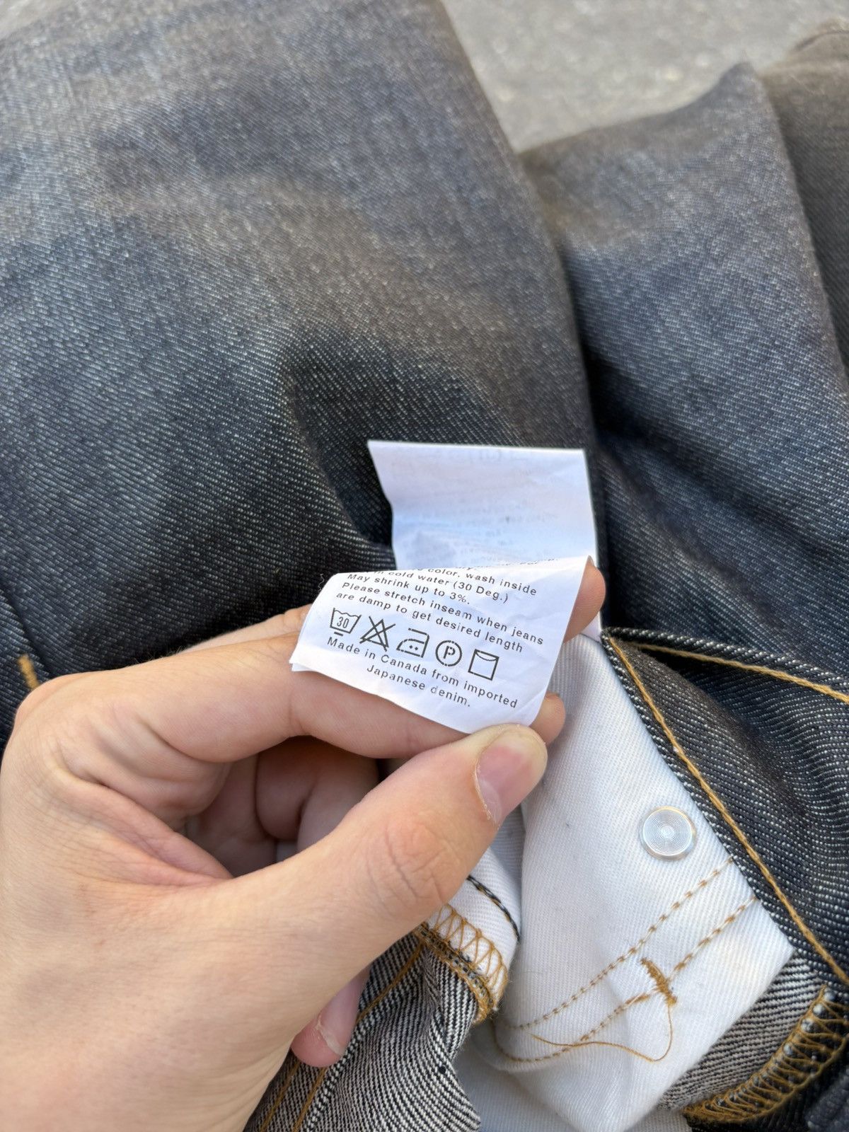 Naked & Famous Naked & Famous Denim Guy Left Hand Twill Selvedge Japanese Size US 31 - 11 Thumbnail