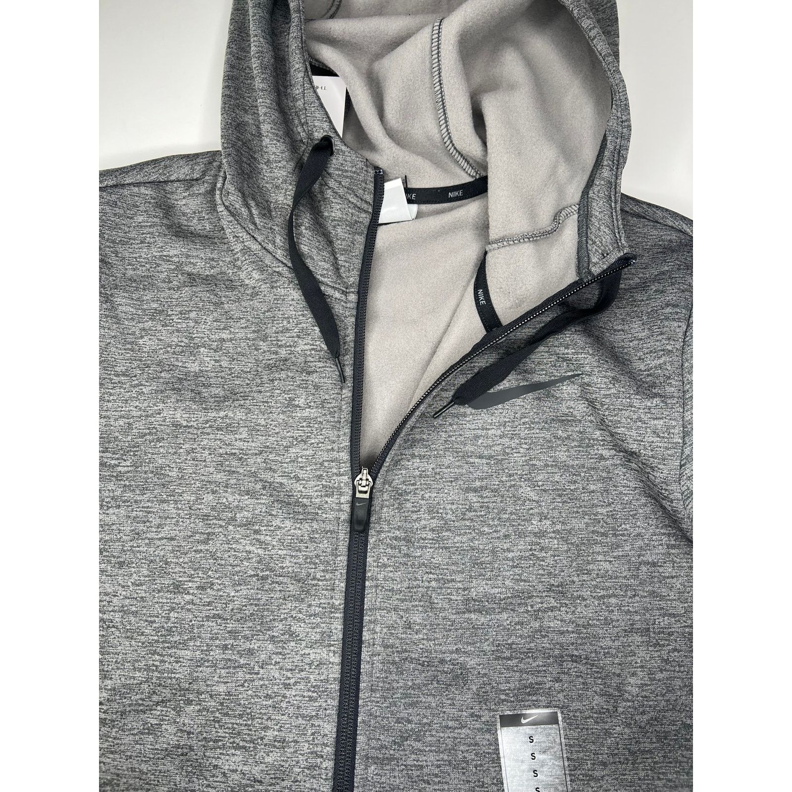 Nike Nike Dri-FIT Full Zip Hoodie Sweatshirt Gray Size Small mens Size US S / EU 44-46 / 1 - 4 Thumbnail