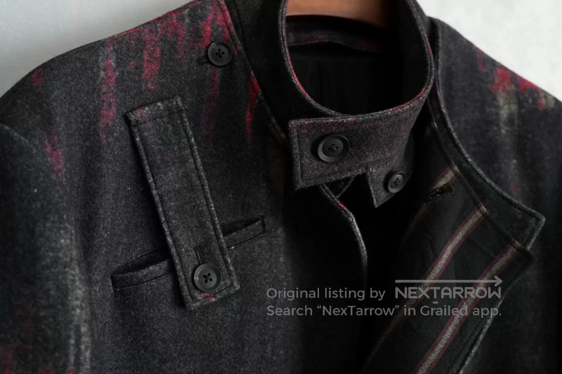 Yohji Yamamoto Yohji Yamamoto 23AW Unique Coat. Size US M / EU 48-50 / 2 - 7 Thumbnail