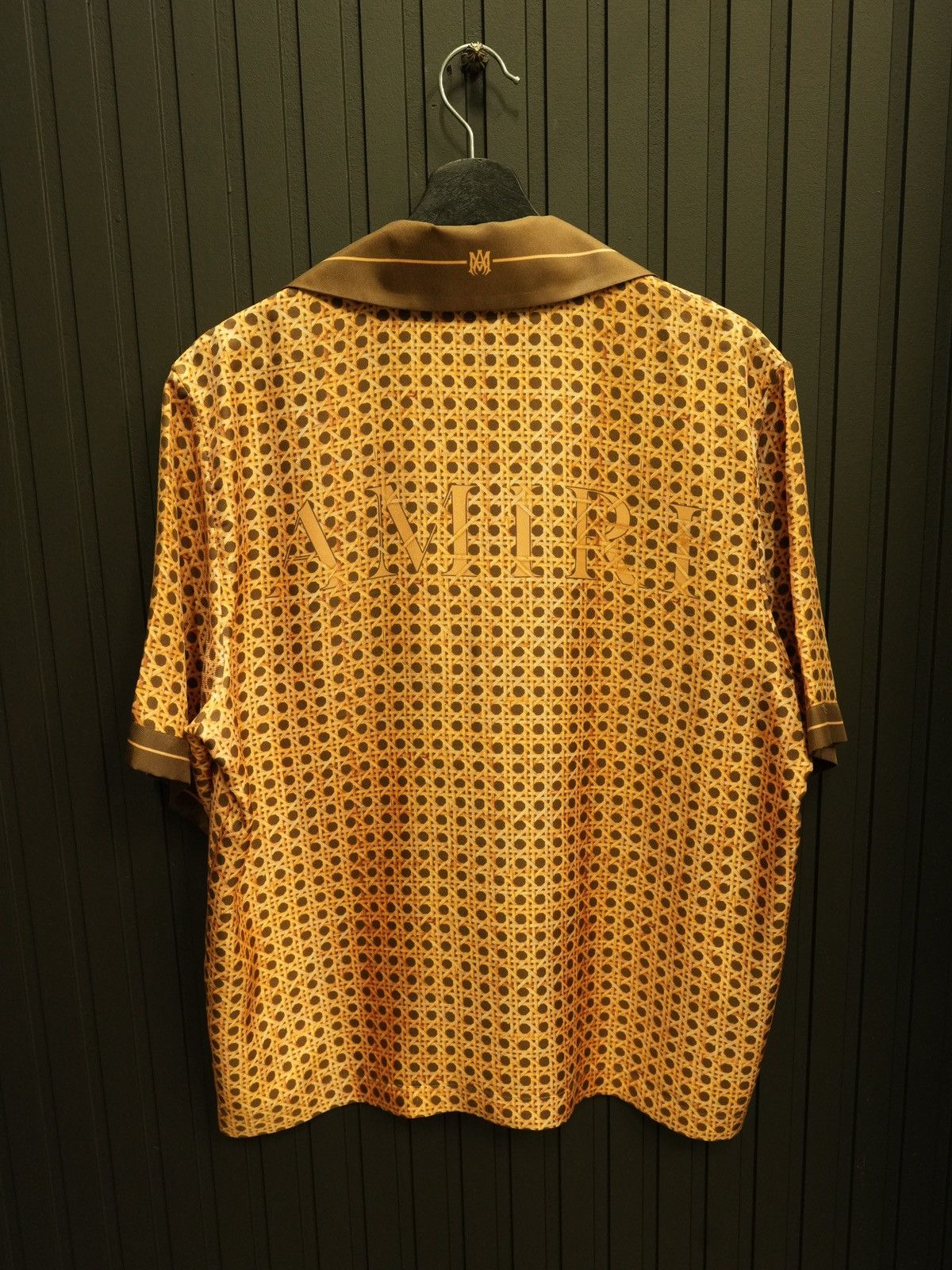 Amiri Amiri Weave Pattern Silk Shirt Size US S / EU 44-46 / 1 - 2 Thumbnail