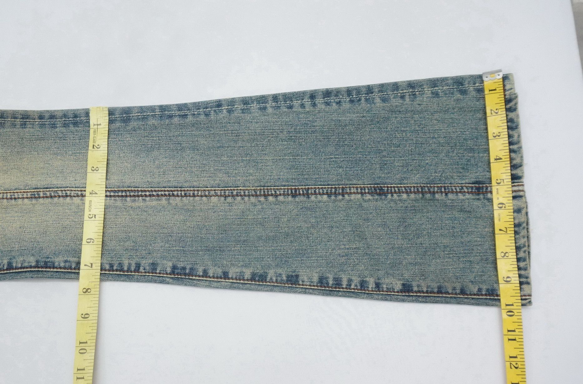 Morgan Homme Dope 🔥 MORGAN HOMME Distressed Flared Vintage Jeans Size US 28 / EU 44 - 11 Thumbnail