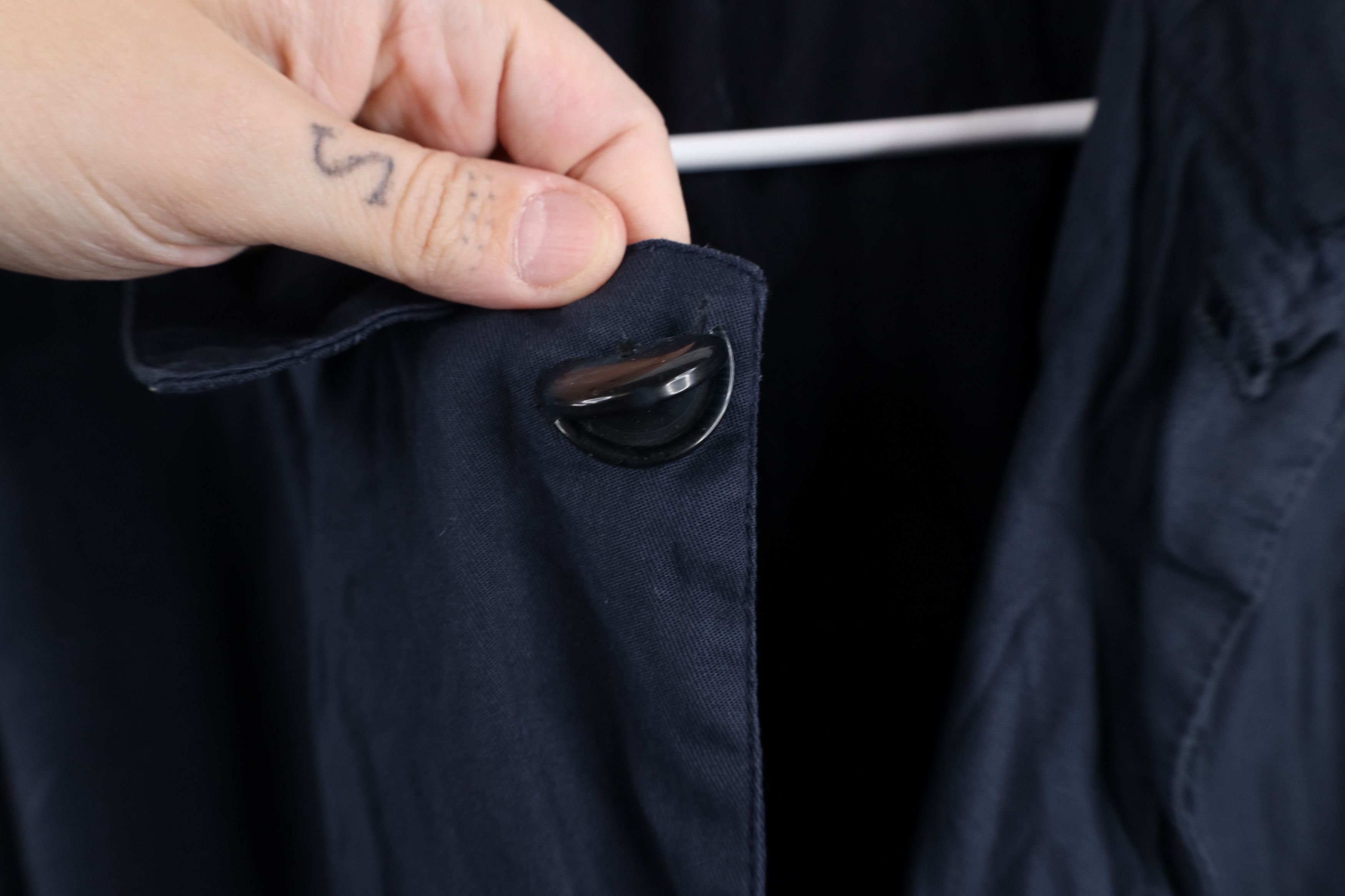 Vintage Vintage 50s 60s Streetwear Lined Rayon Gabardine Trench Coat Size US XXL / EU 58 / 5 - 10 Thumbnail