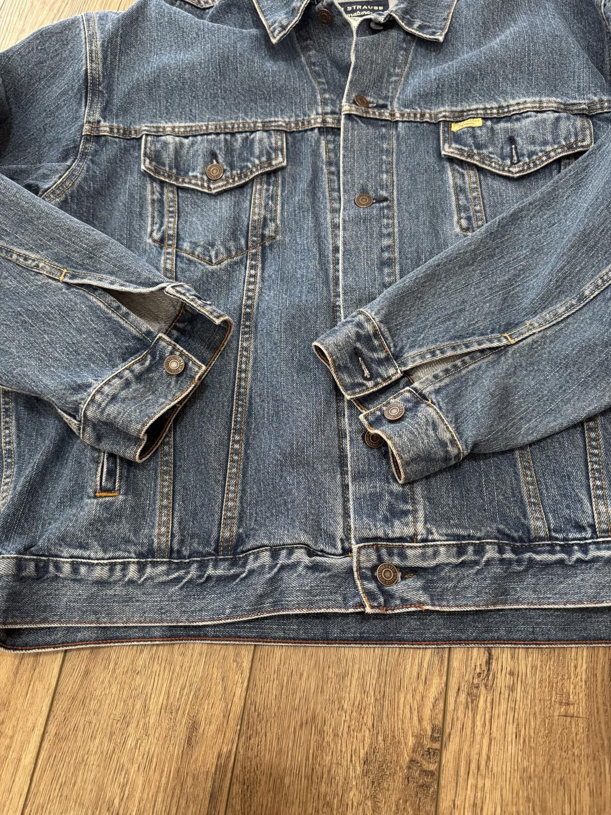 Levi's Vintage Y2K Levi’s Signature Denim Trucker Jacket Size US XXL / EU 58 / 5 - 10 Thumbnail