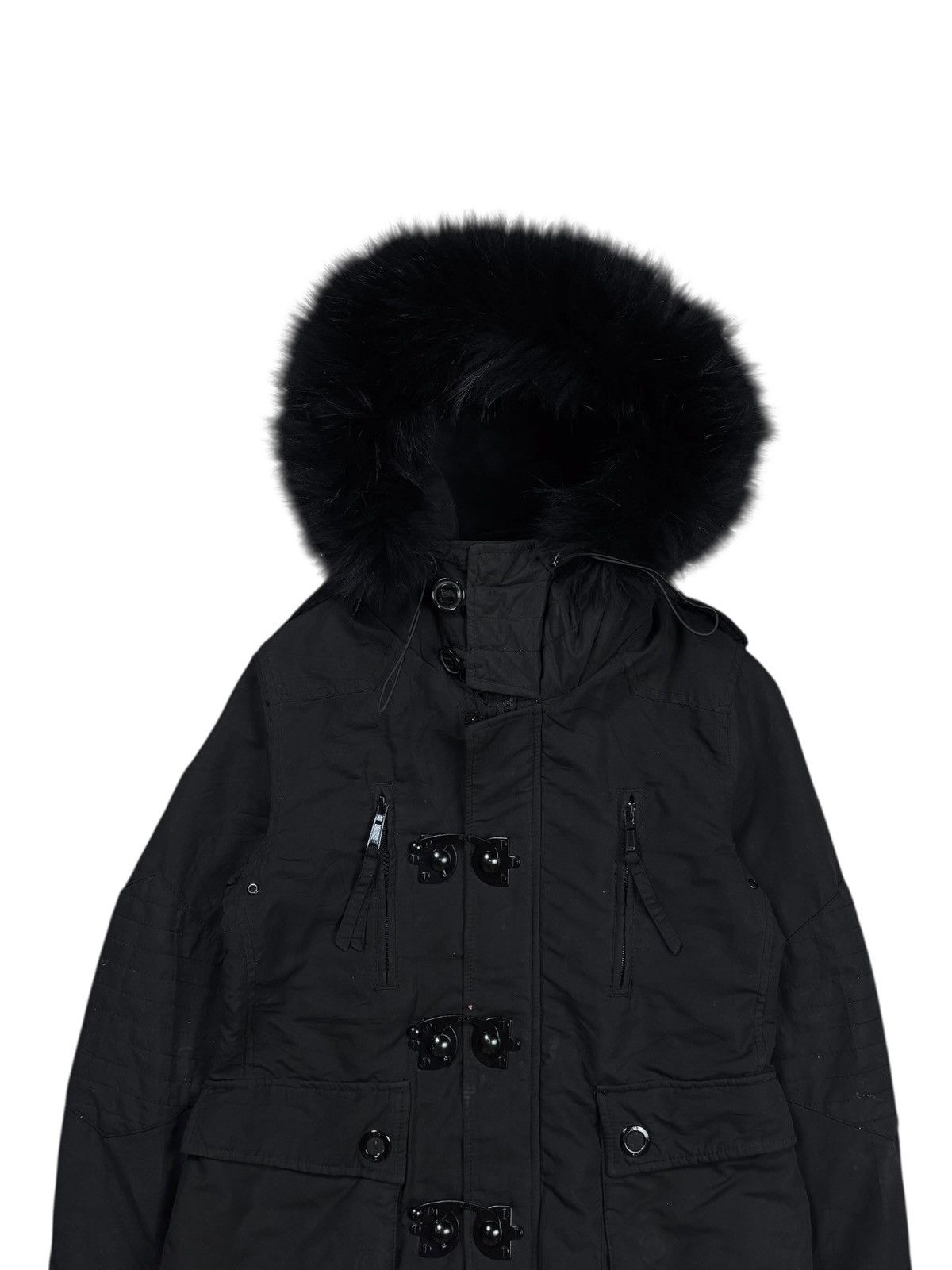 14th Addiction 2000s SLY - Vkei Style Fur Hoodie Jacket Size US M / EU 48-50 / 2 - 5 Thumbnail