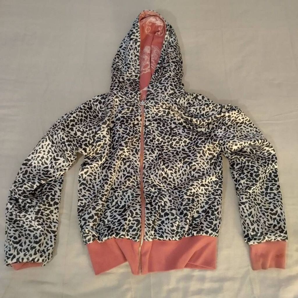 Vintage Wat Jeans reversible regal leopard print jacket sz M 4619 Size M / US 6-8 / IT 42-44 - 4 Thumbnail