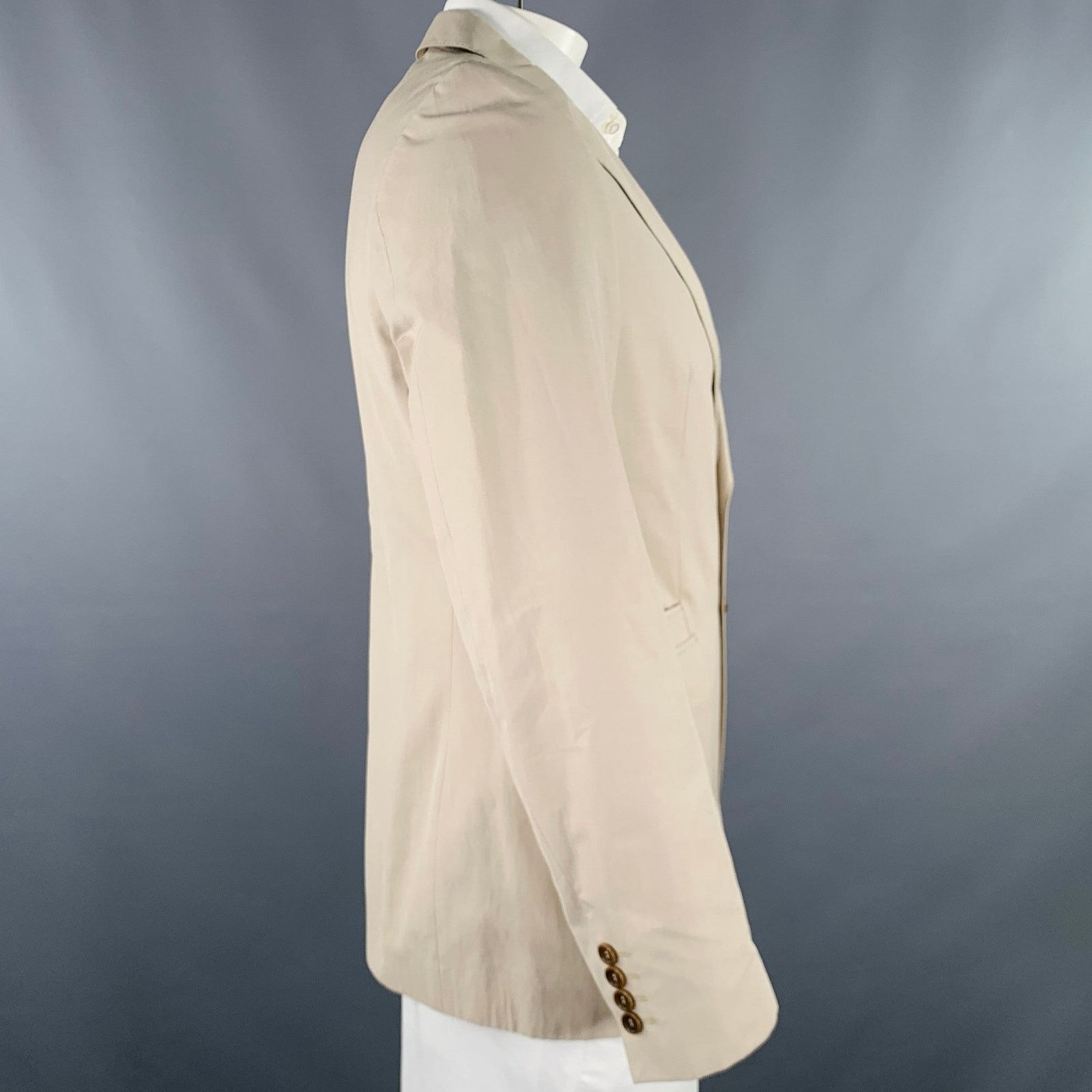 Paul Smith PS by PAUL SMITH Size 42 Khaki Cotton Blend Sport Coat Size 42R - 2 Thumbnail