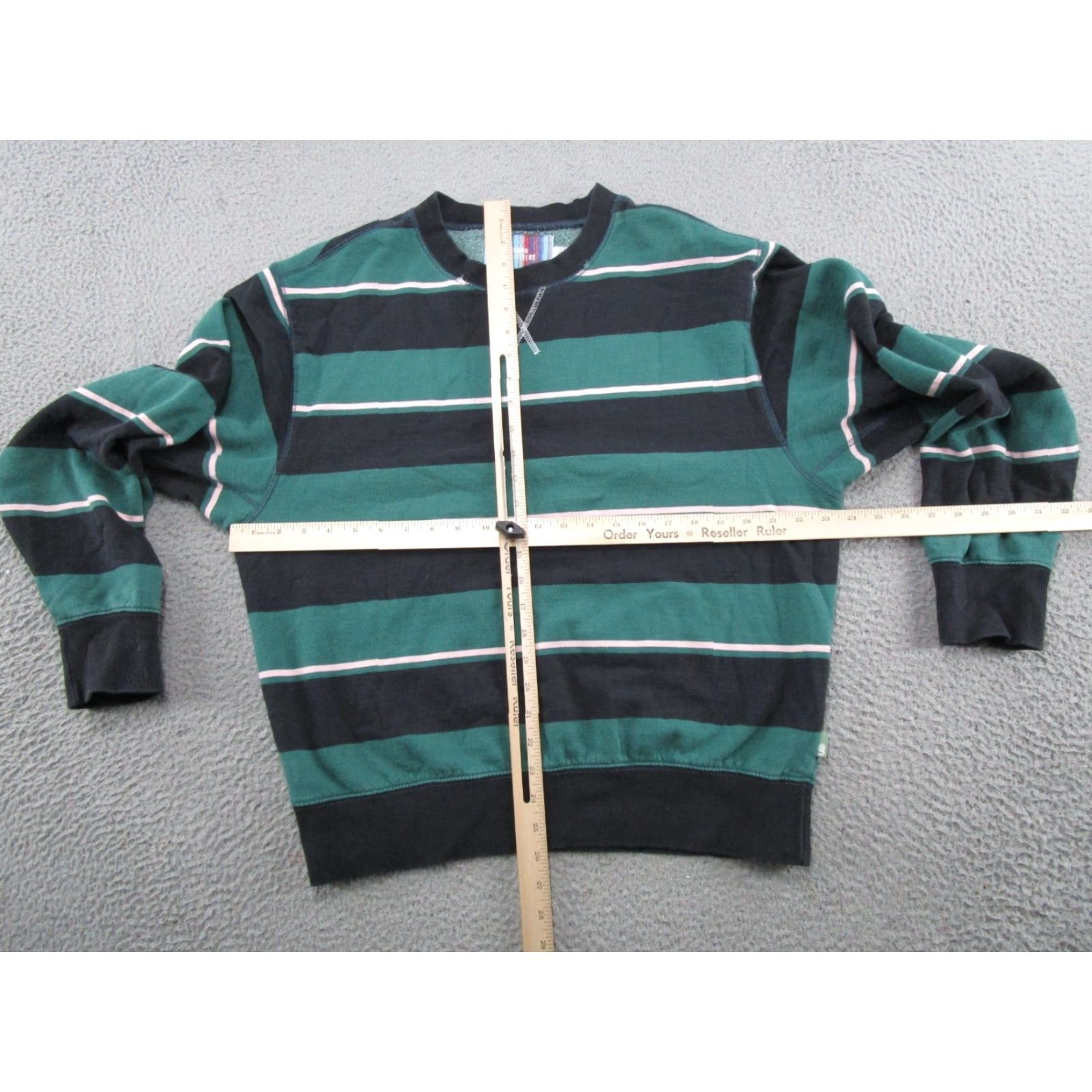 Urban Outfitters Urban Outfitters Sweatshirt Striped Pullover Crewneck Womens M Multicolor Cotton Blend Jersey Long Sleeve Regular Size M Size M / US 6-8 / IT 42-44 - 4 Thumbnail