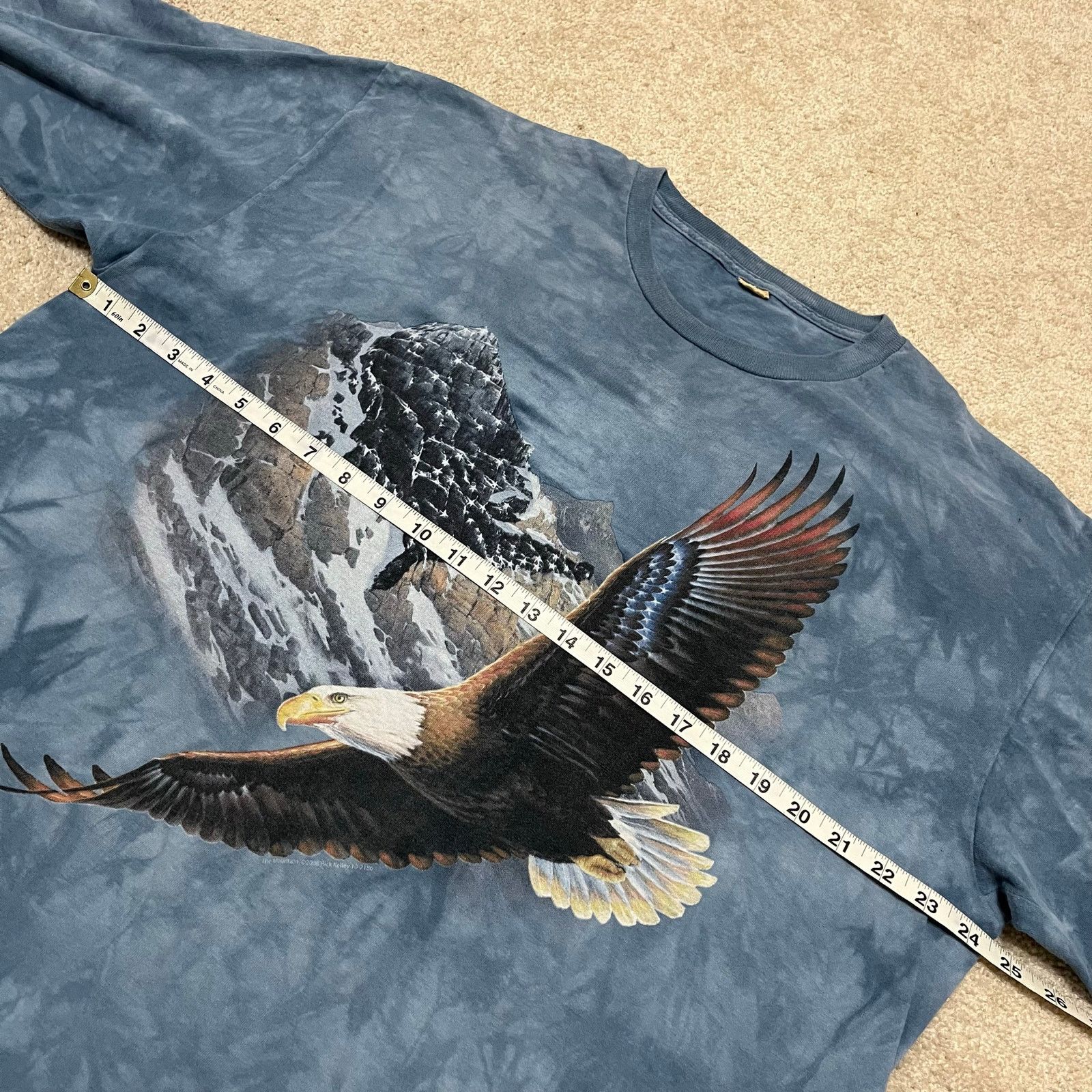 The Mountain Vintage The Mountain Eagle Flying Mountains Long Sleeve XL Size US XL / EU 56 / 4 - 6 Thumbnail