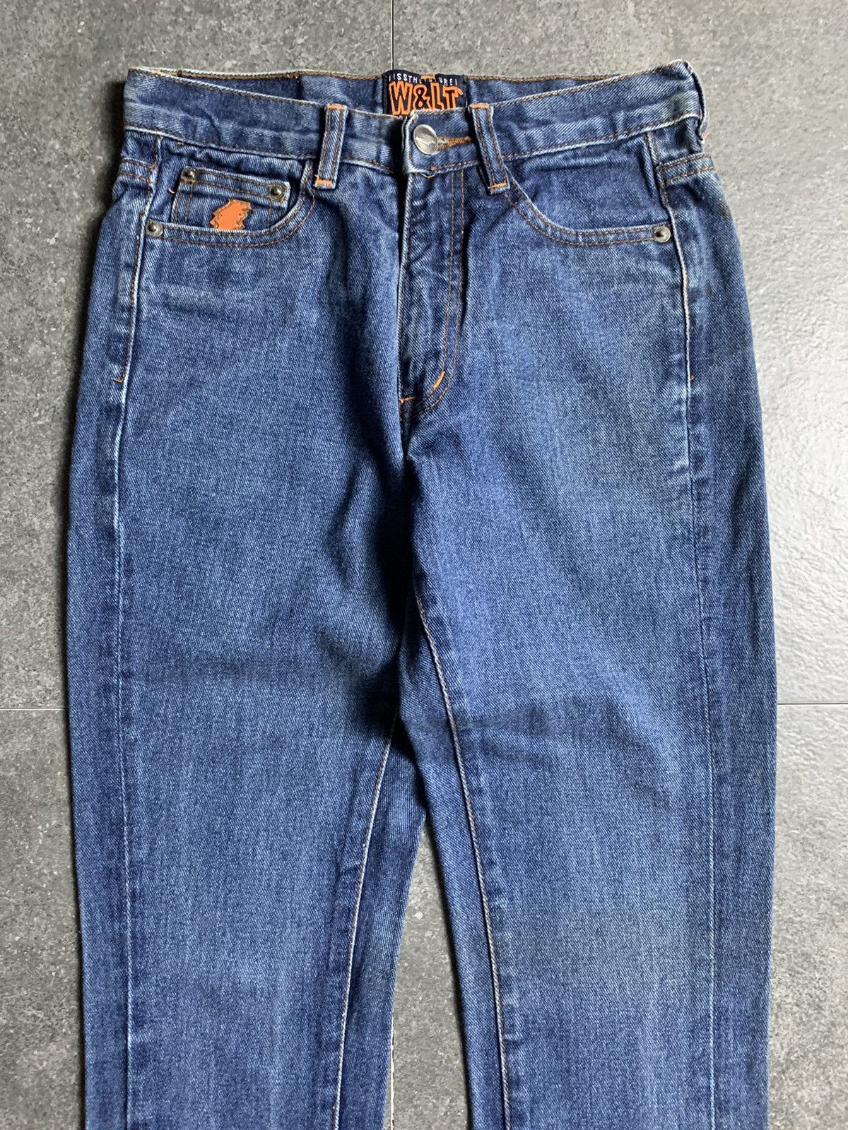 W&LT × Walter Van Beirendonck 2000s W&LT Walter Van Beirendonck Bootcut Jeans Size US 26 / EU 42 - 3 Thumbnail