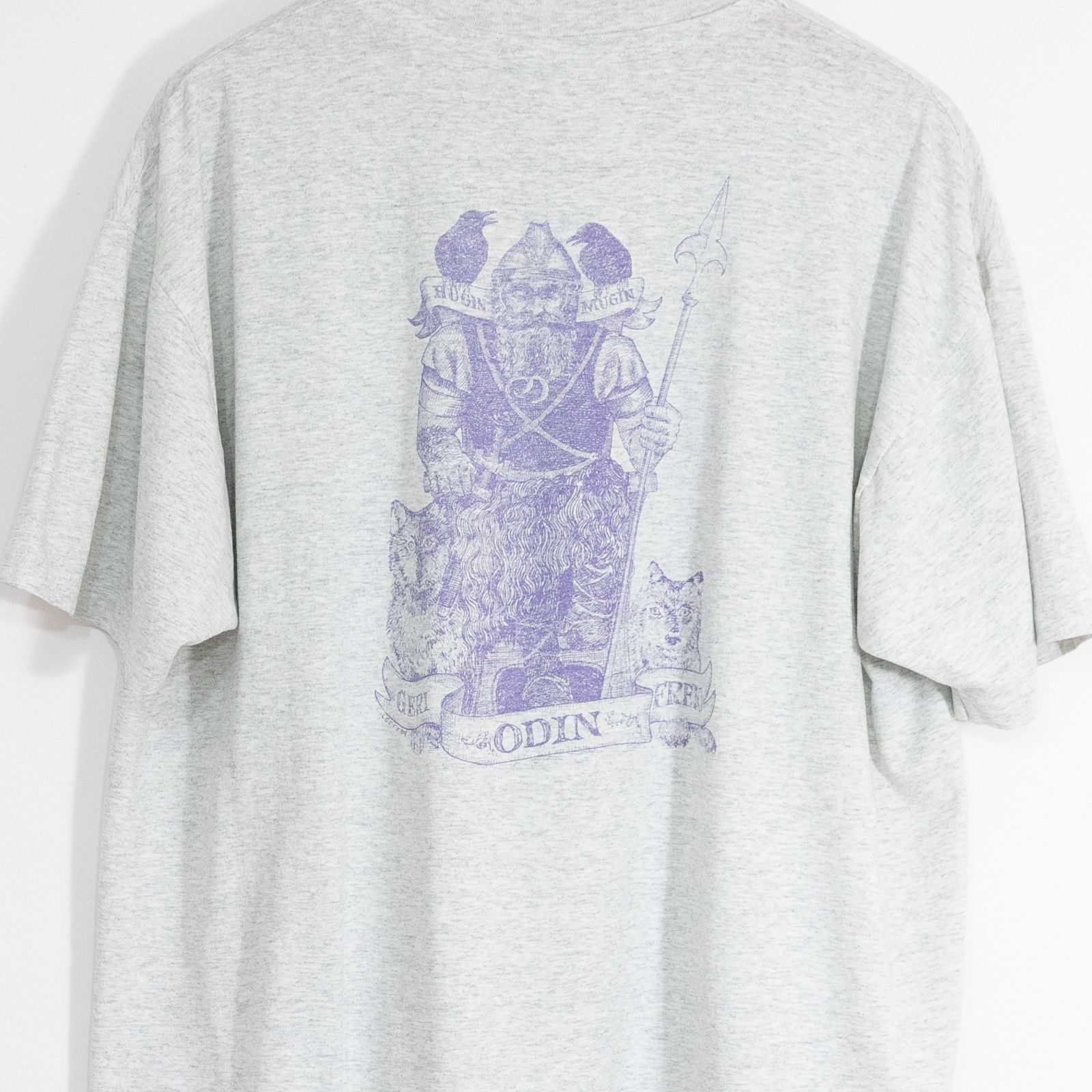 Vintage Vintage 90s Norse God Odin T Shirt Mens XL Nordic Mythology Size US XL / EU 56 / 4 - 6 Thumbnail