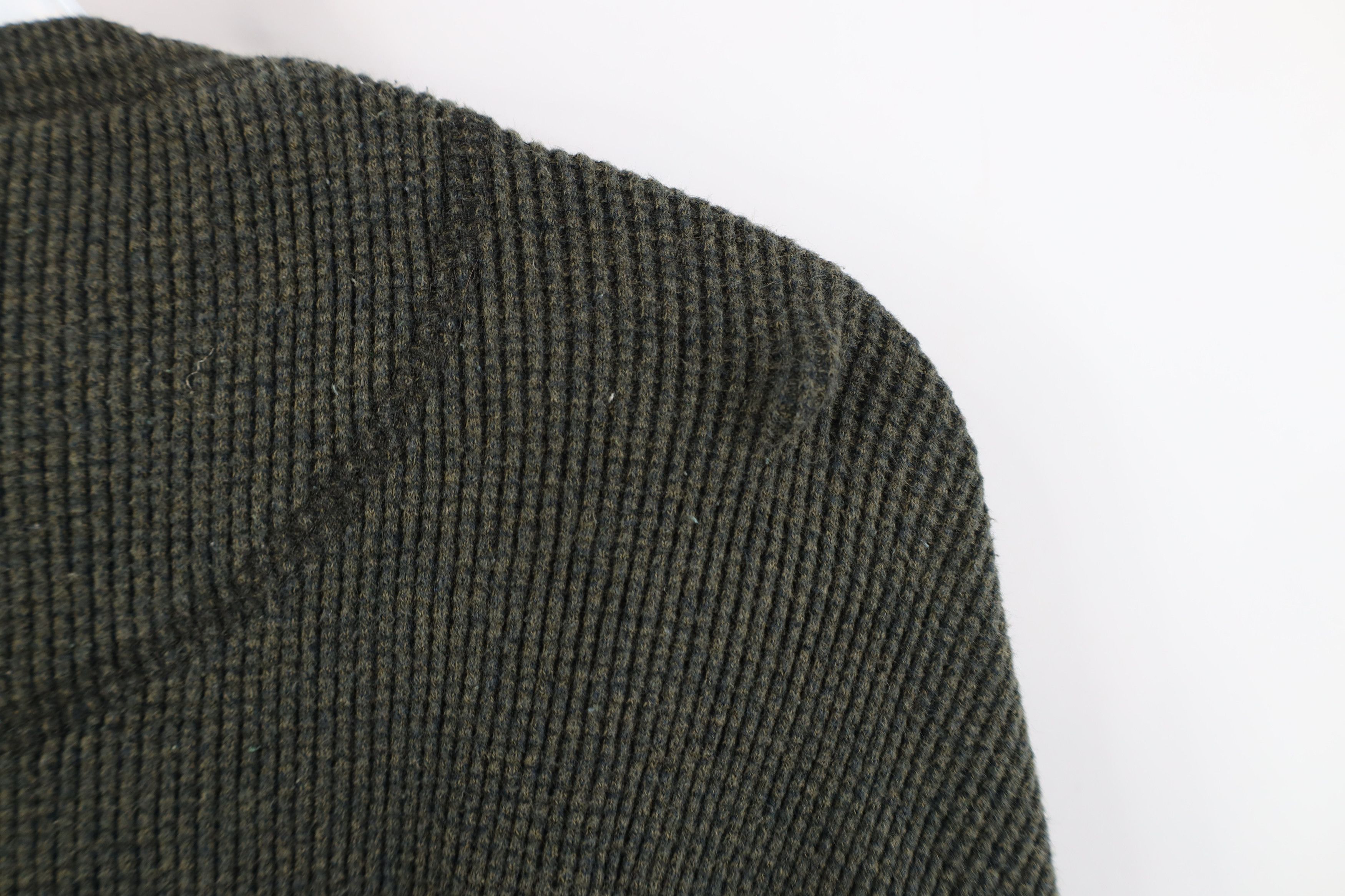 Vintage Vintage 90s Streetwear Knit Long Sleeve Henley T-Shirt Size US XL / EU 56 / 4 - 10 Thumbnail