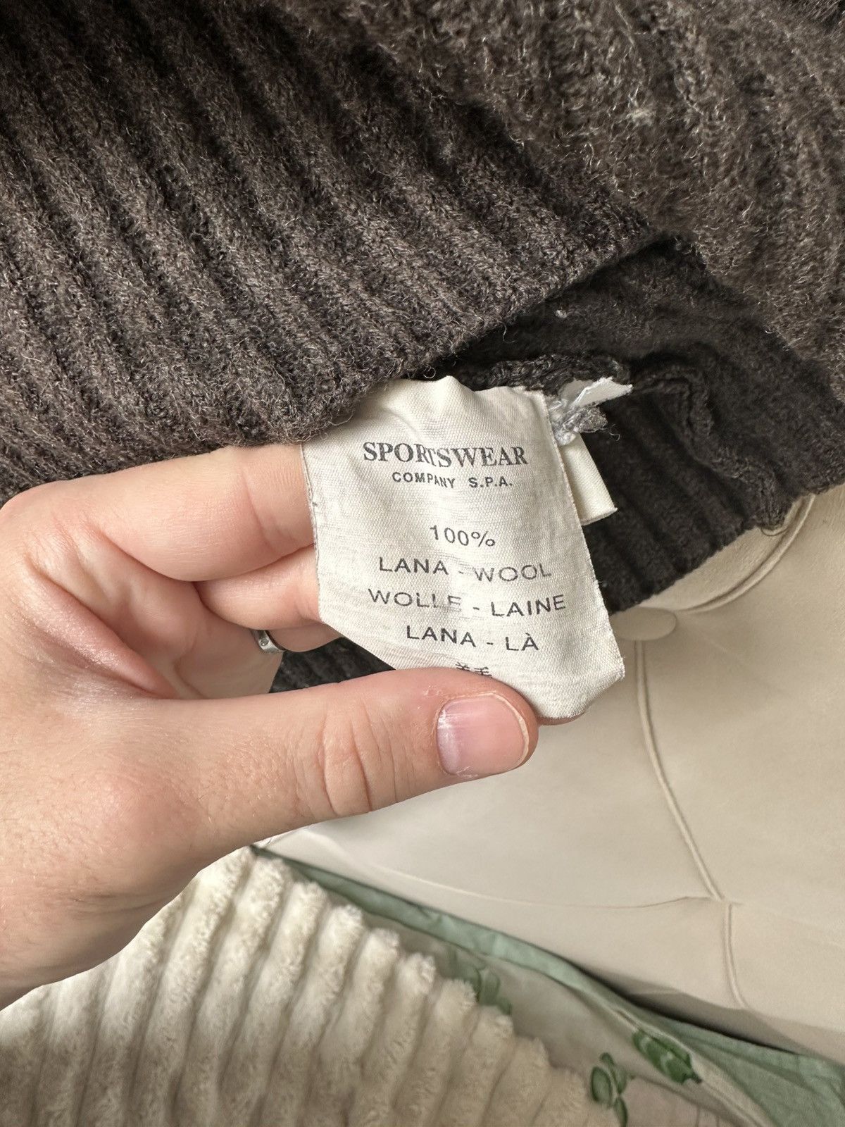 Stone Island Stone island/ Winter 2001 sweater 100% wool Size US M / EU 48-50 / 2 - 18 Thumbnail