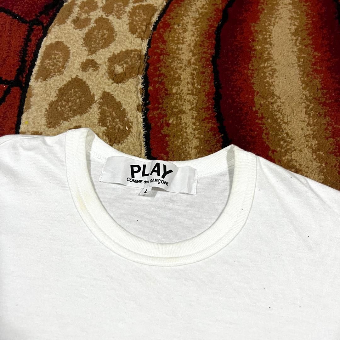 Comme des Garcons PLAY Vintage Single Stitch Comme Des Garcons Long Sleeve T Shirt Size US L / EU 52-54 / 3 - 3 Thumbnail