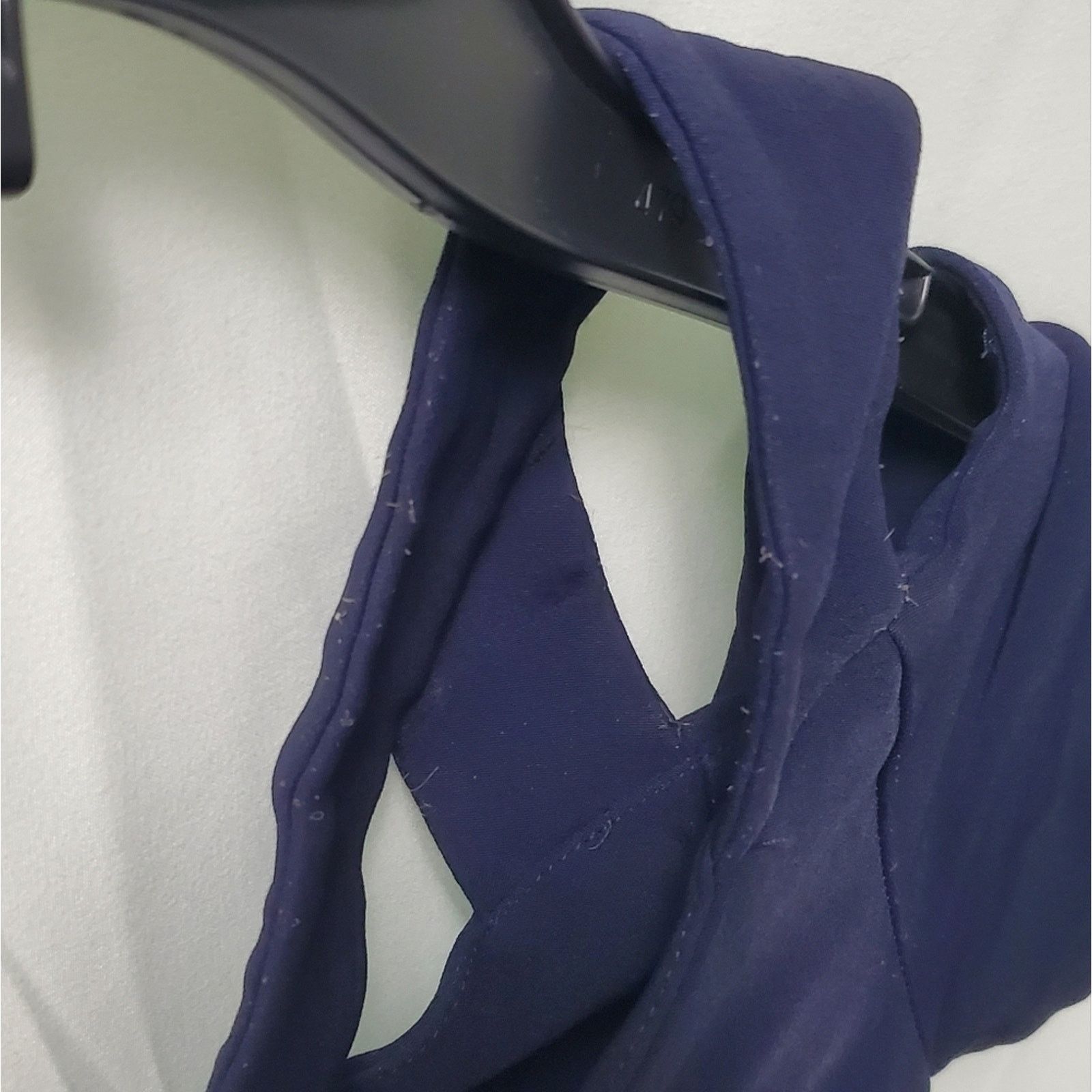 Antonio Berardi Antonio Berardi Navy Blue Asymmetrical Cold Shoulder Gown Size M / US 6-8 / IT 42-44 - 8 Thumbnail