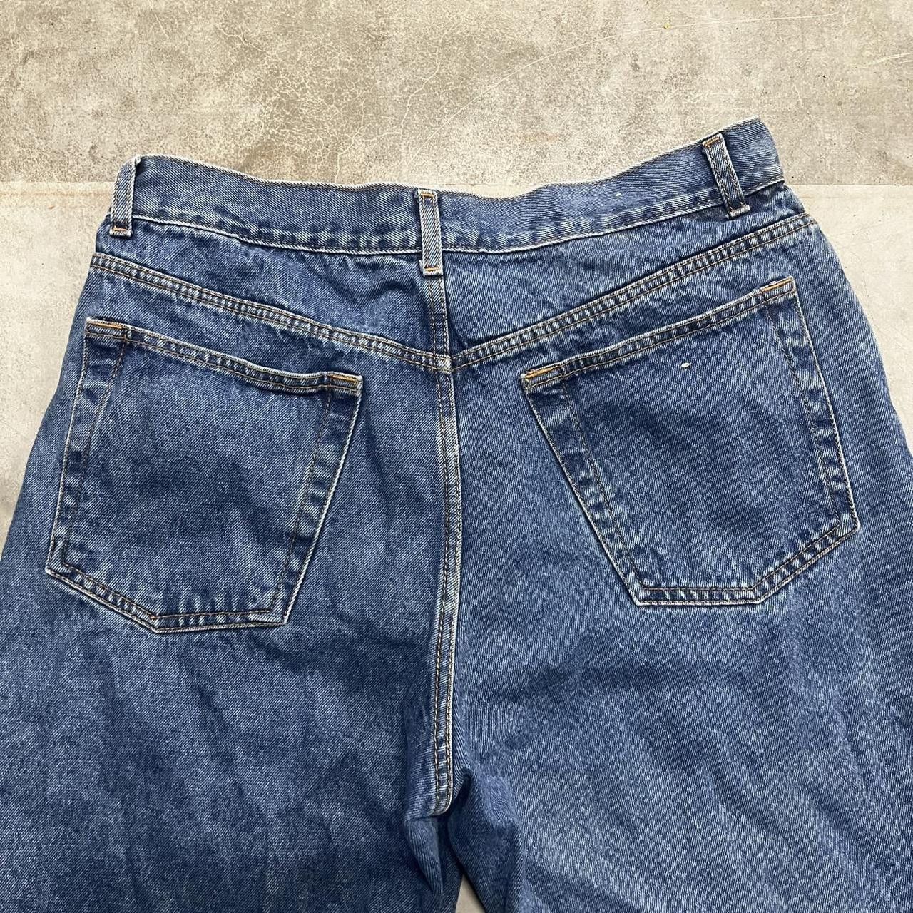 Vintage Crazy Vintage Y2K/2000s Casual Fit Skater dark wash denim jeans! Size US 36 / EU 52 - 7 Thumbnail