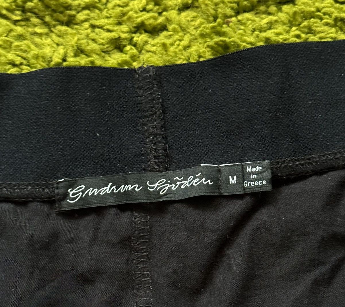 Designer Gudrun Sjoden avant garde wide leg culottes pants Size 26" / US 2 / IT 38 - 2 Thumbnail