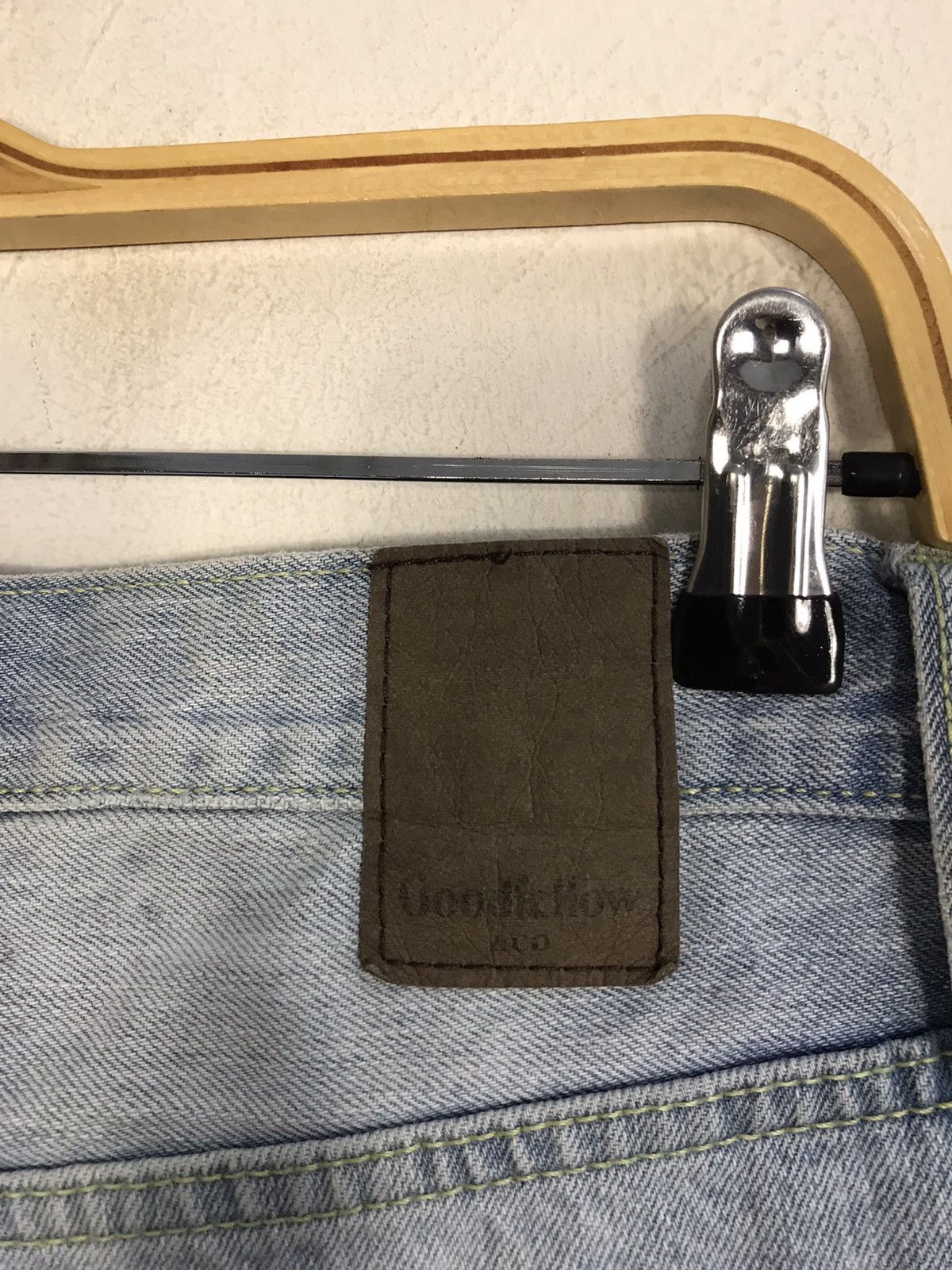 Japanese Brand × Vintage Vintage Goodfellow Selvedge Distressed Denim Jeans Size US 32 / EU 48 - 15 Thumbnail