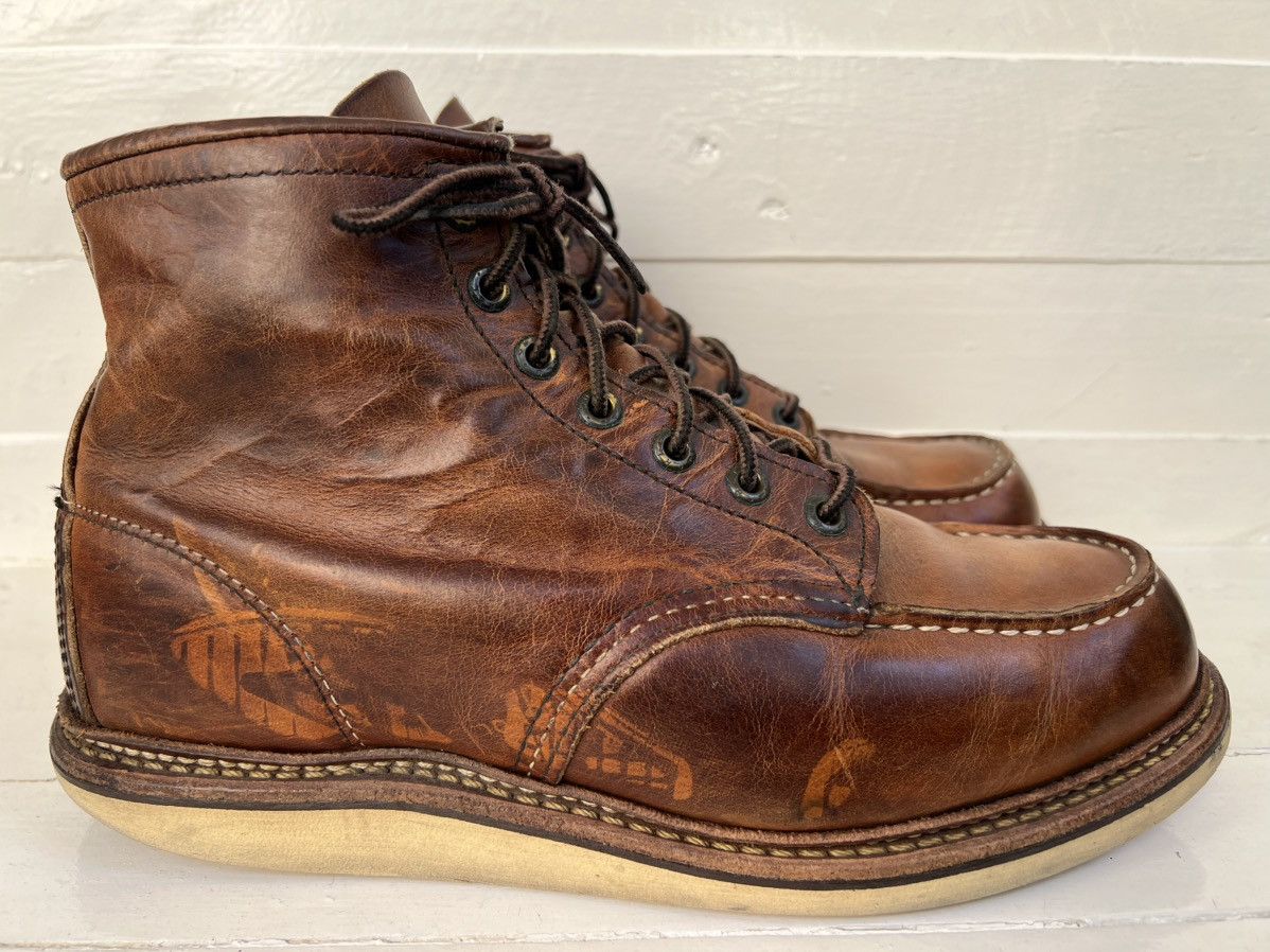 Red Wing Red Wing Heritage 1907 Men's Moc Boots Copper Rough & Tough Size US 8 / EU 41 - 6 Thumbnail