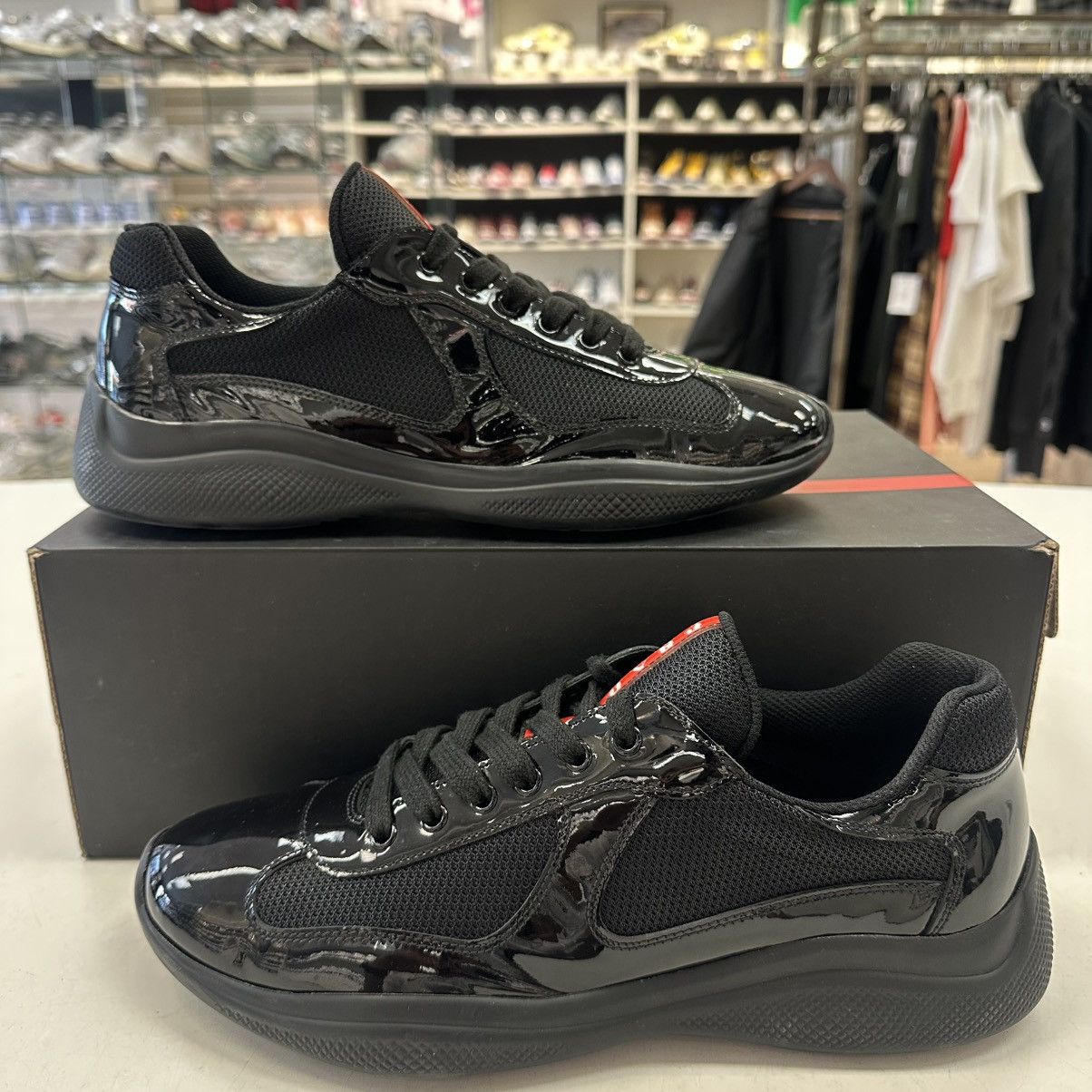 Prada Prada Man Sneakers 2EE427FD0013T0A F0124 Size UK 10