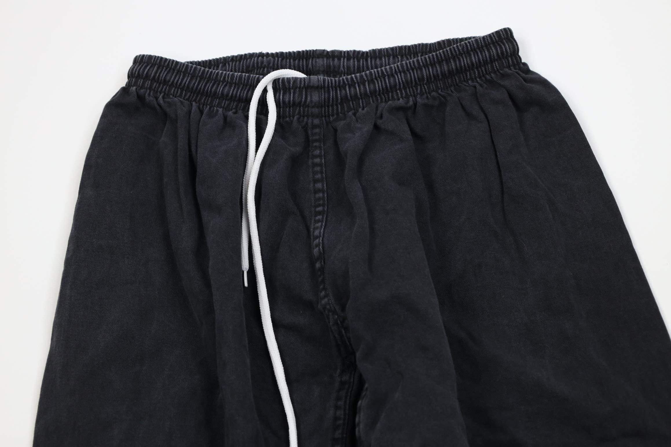 Vintage Vintage Streetwear Cuffed Martial Arts Joggers Pants Black Size US 40 / EU 56 - 2 Thumbnail