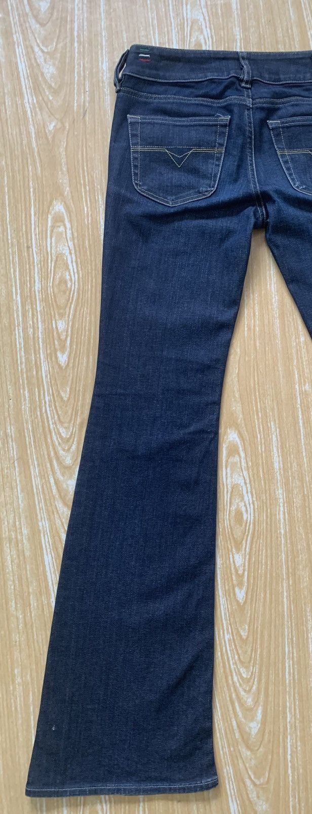 Adidas × Diesel Rare Diesel x Adidas ADI-LOUVELY Stretch Flare Jeans Pants Size US 27 - 11 Thumbnail