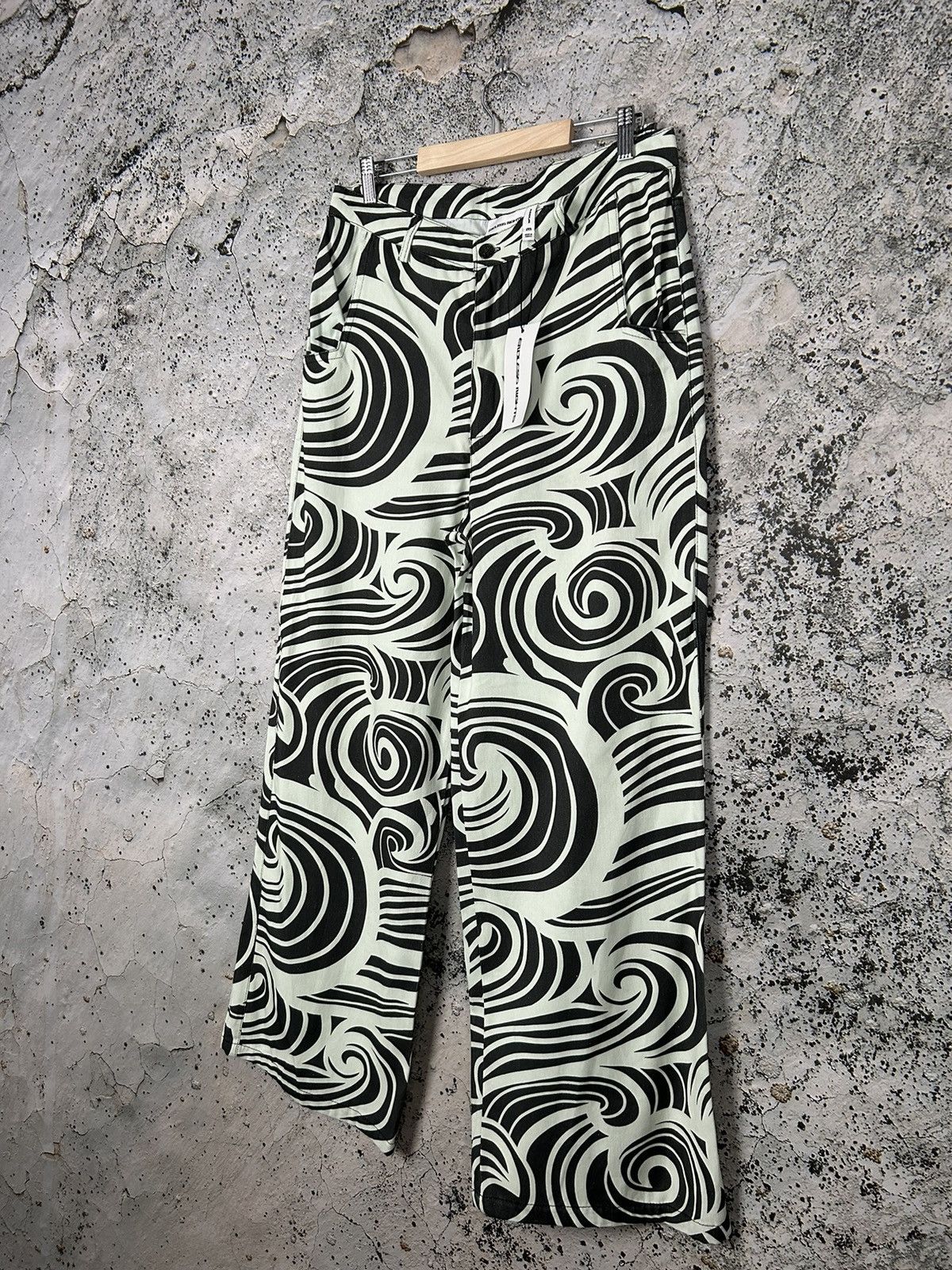 Vintage Endless Nights Avantgarde Baggy Pants Alternative Skate Rock Size US 32 / EU 48 - 2 Thumbnail