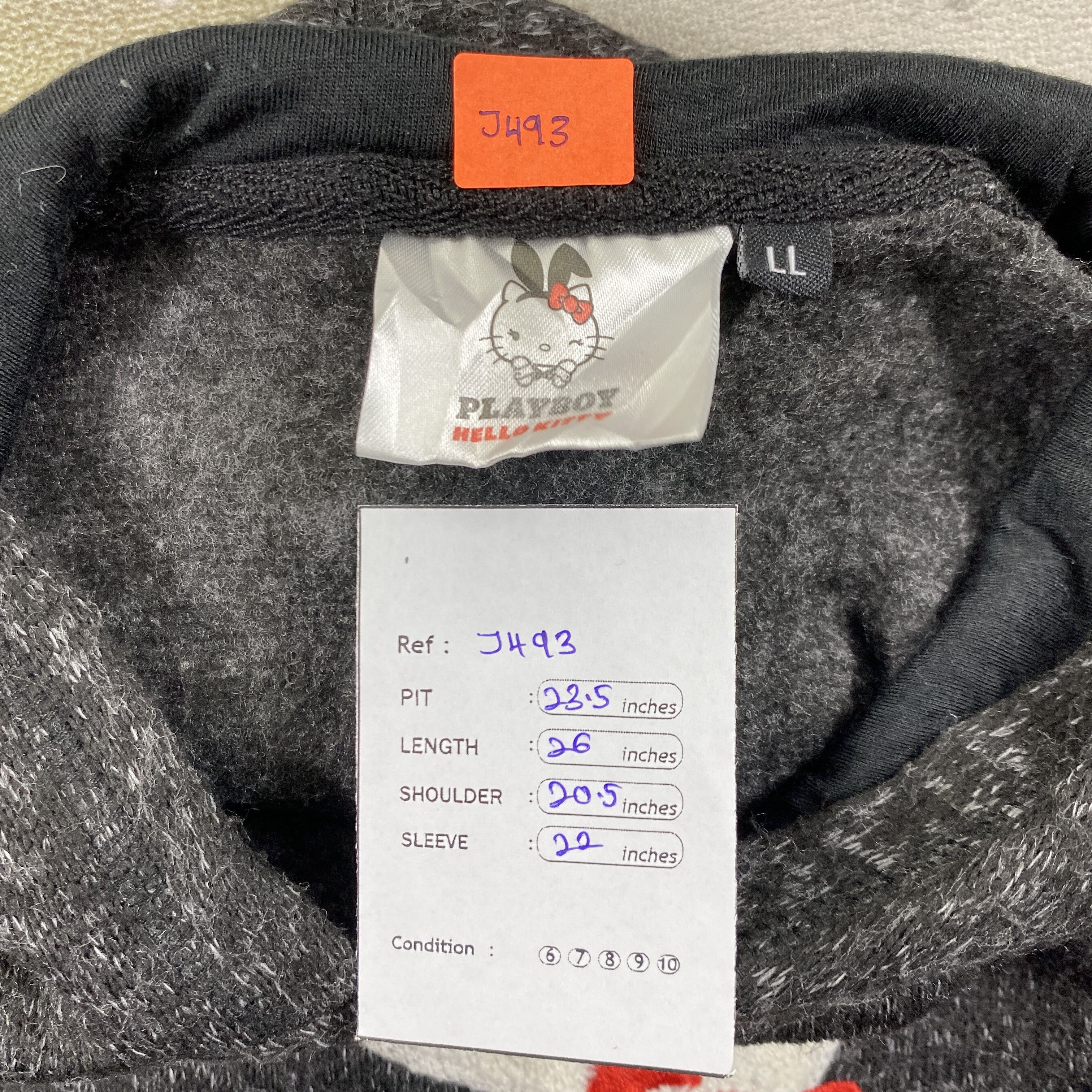 Japanese Brand Vintage Playboy X Hello Kitty Limited Hoodie- J493 Size US L / EU 52-54 / 3 - 6 Thumbnail
